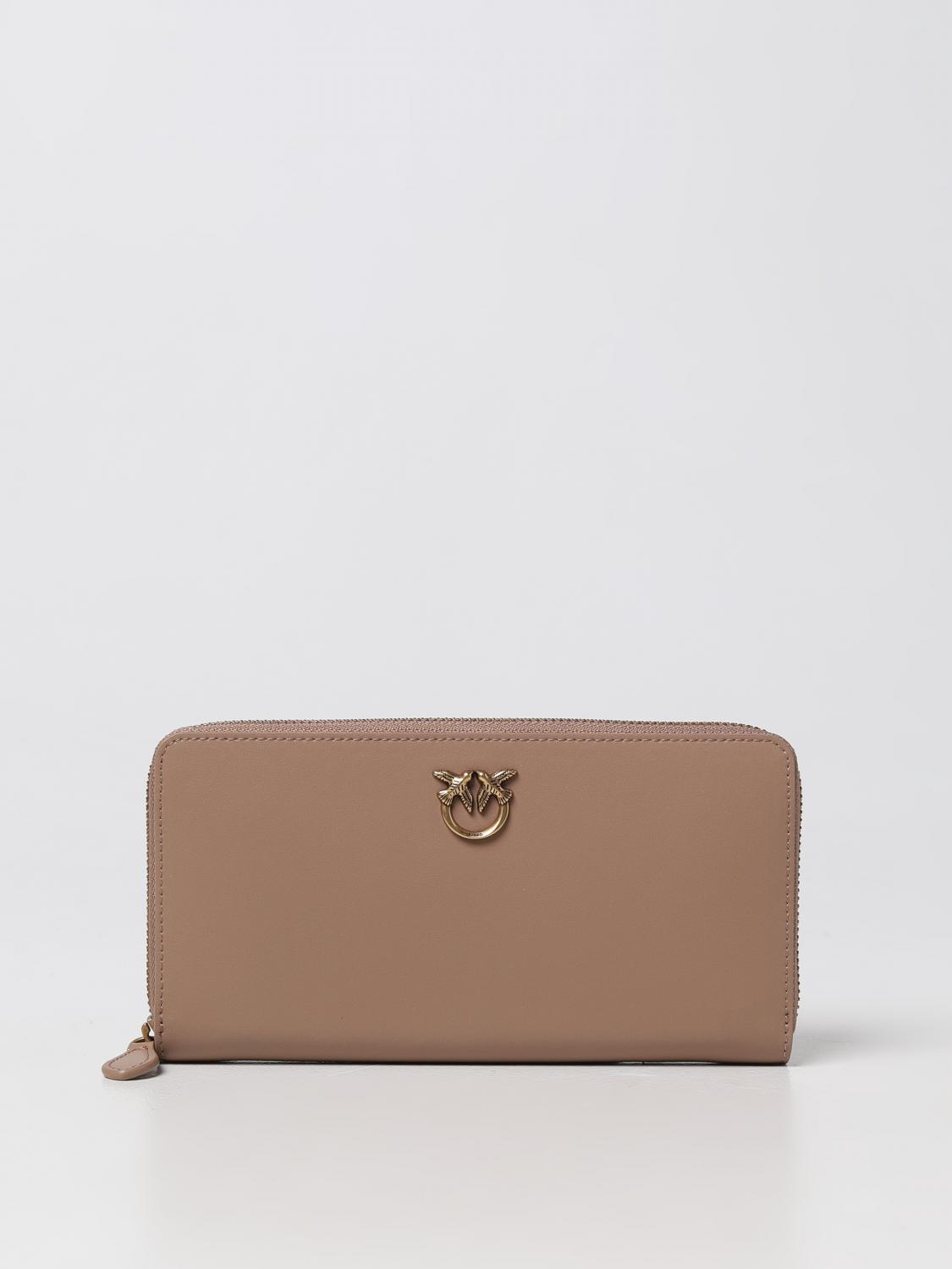 Pinko Wallet  Woman Color Beige