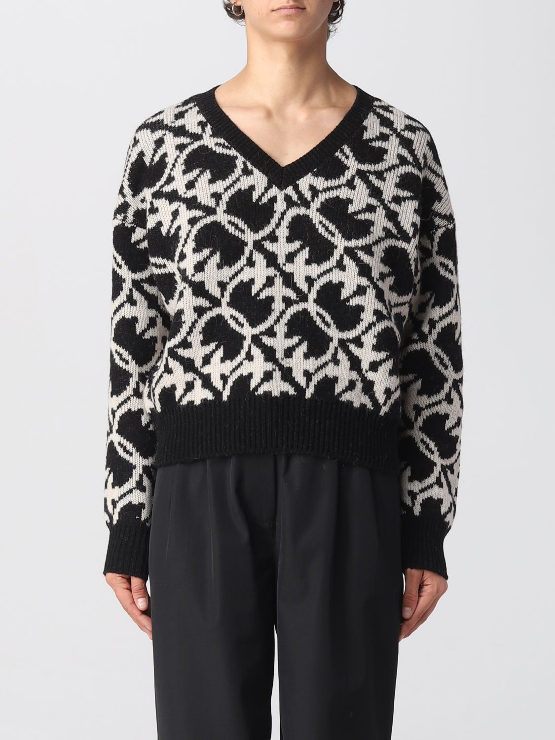 Shop Pinko Sweater  Woman Color Black