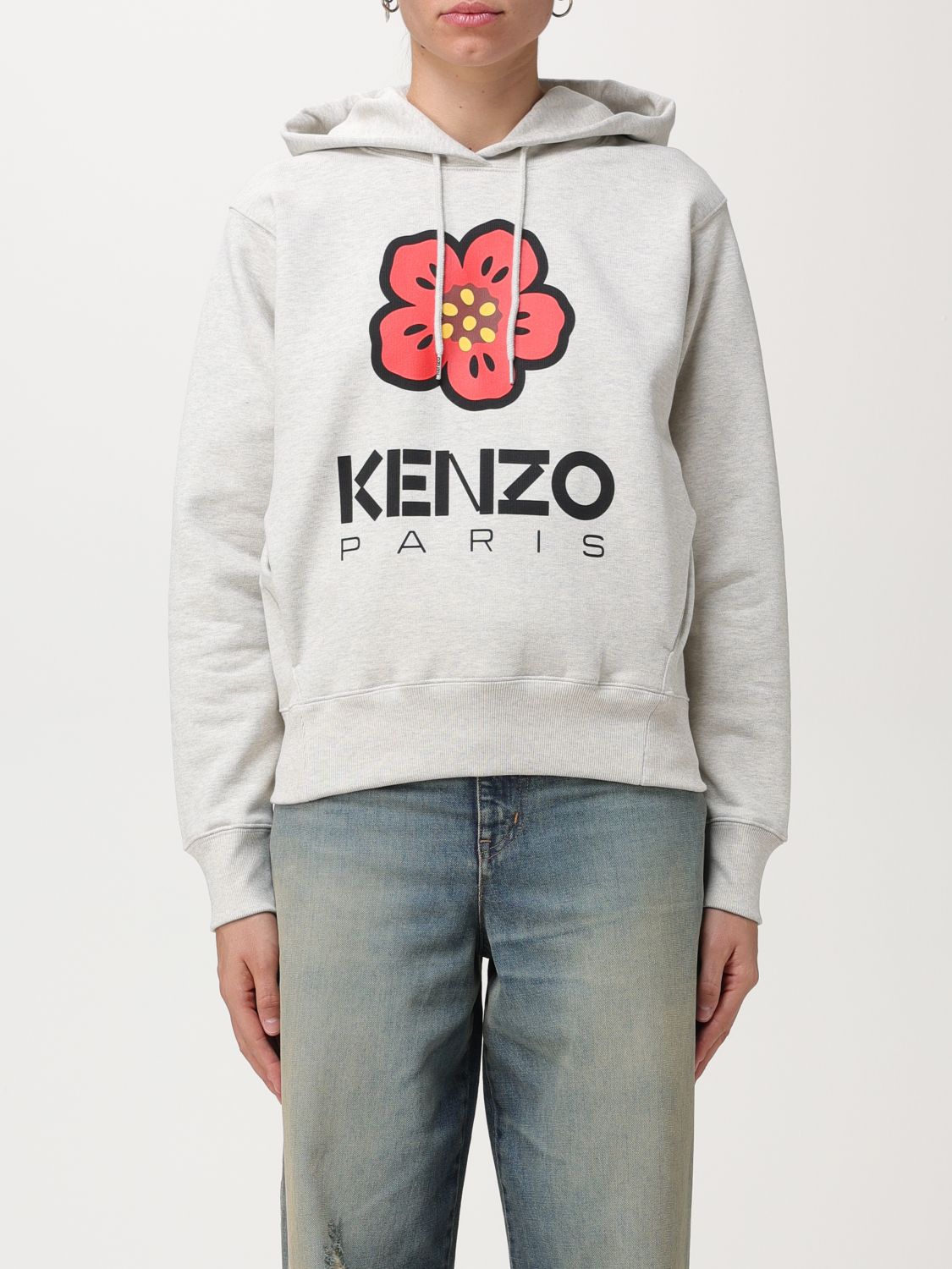 Kenzo Sweatshirt  Damen Farbe Grau In Grey