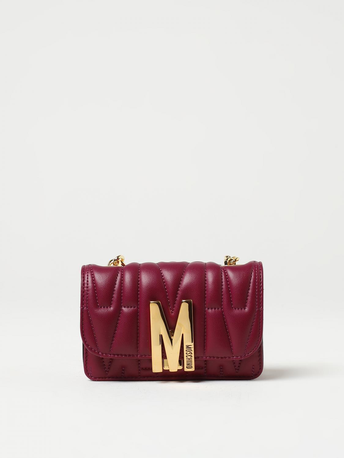 Moschino discount burgundy bag