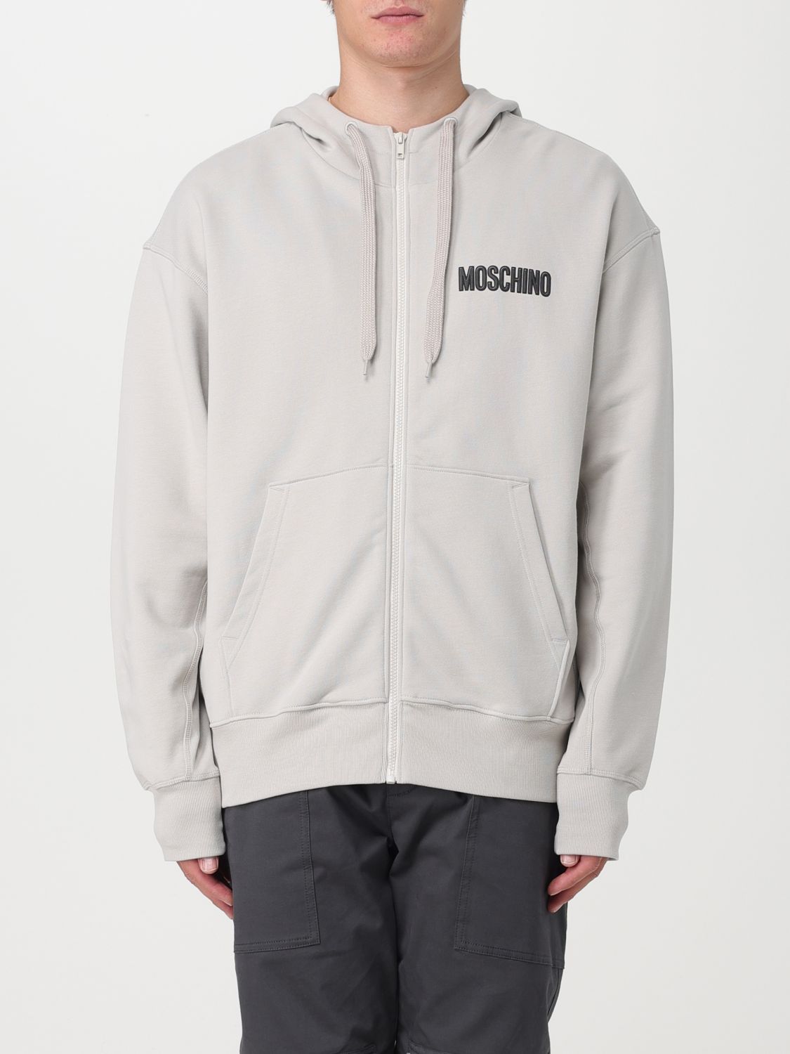 Moschino Couture Sweatshirt  Men In Grey