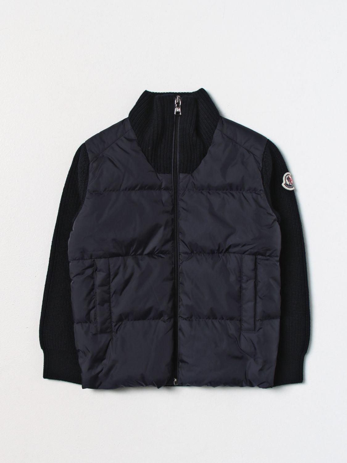 MONCLER：ジャケット 幼児 - ブルー | GIGLIO.COMオンラインのMoncler