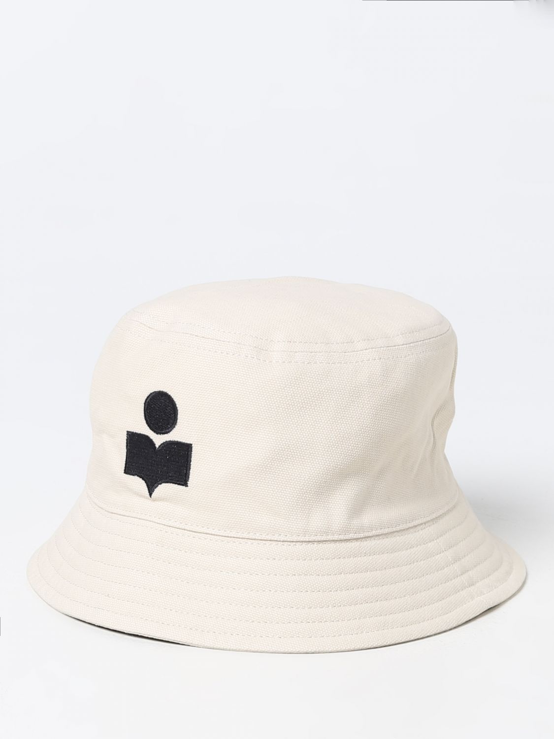 New Look Plain Bucket Hat in ecru-White