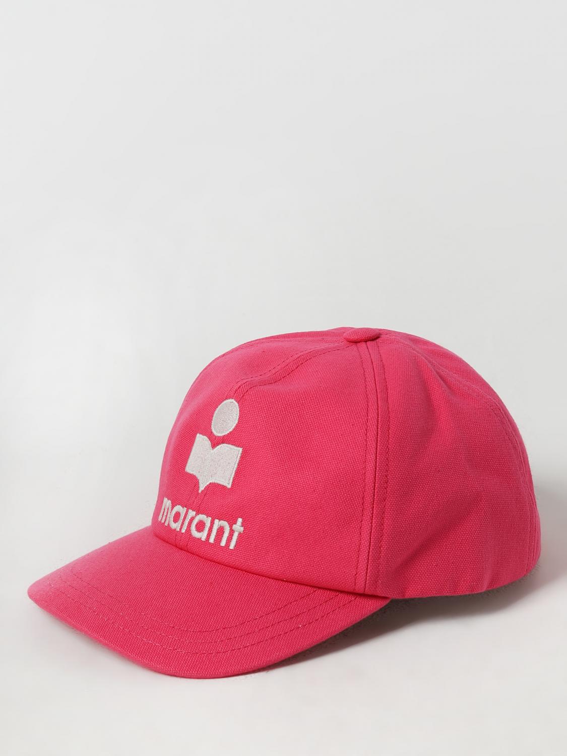 Hat ISABEL MARANT Woman colour Fuchsia