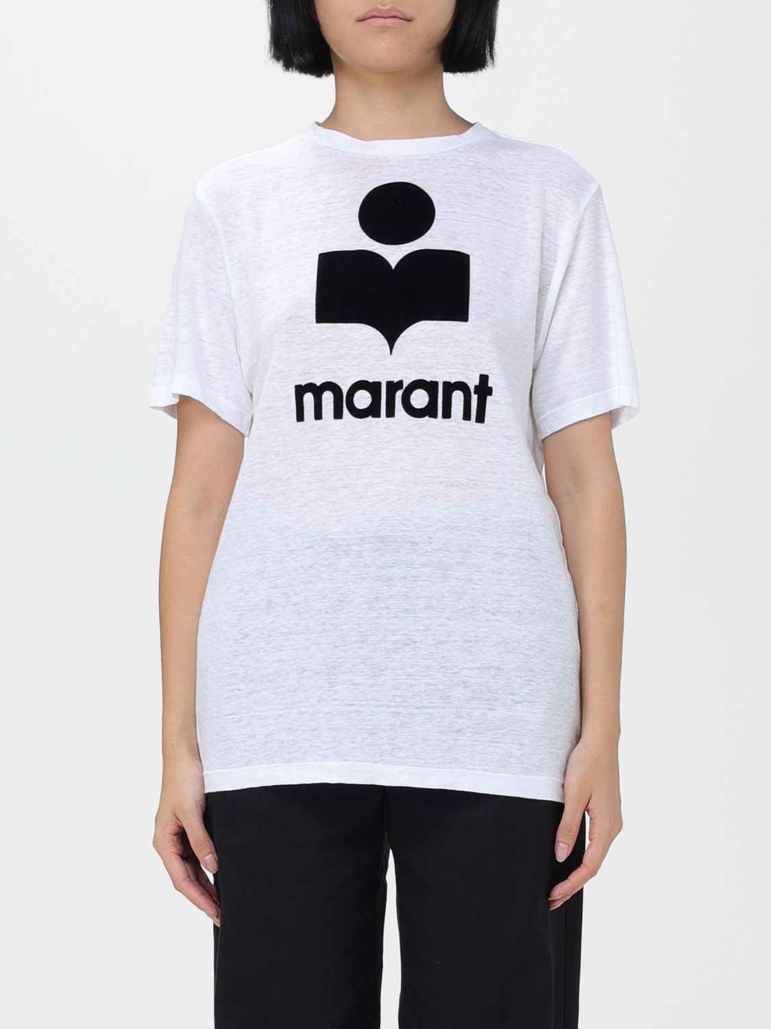 Isabel Marant Étoile T-shirt Isabel Marant Etoile Woman In White