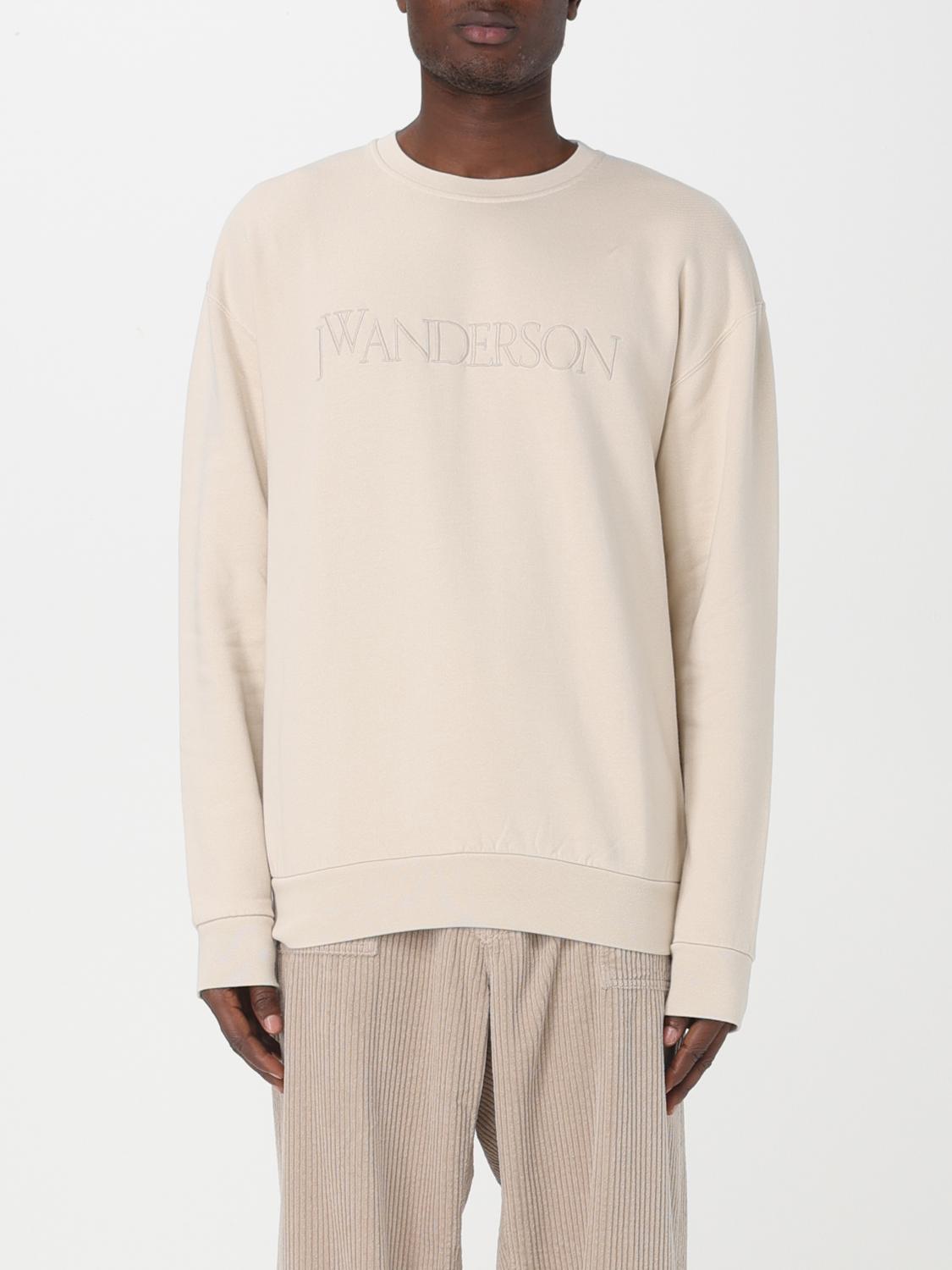 JW ANDERSON SWEATSHIRT JW ANDERSON MEN COLOR BEIGE,E52541022