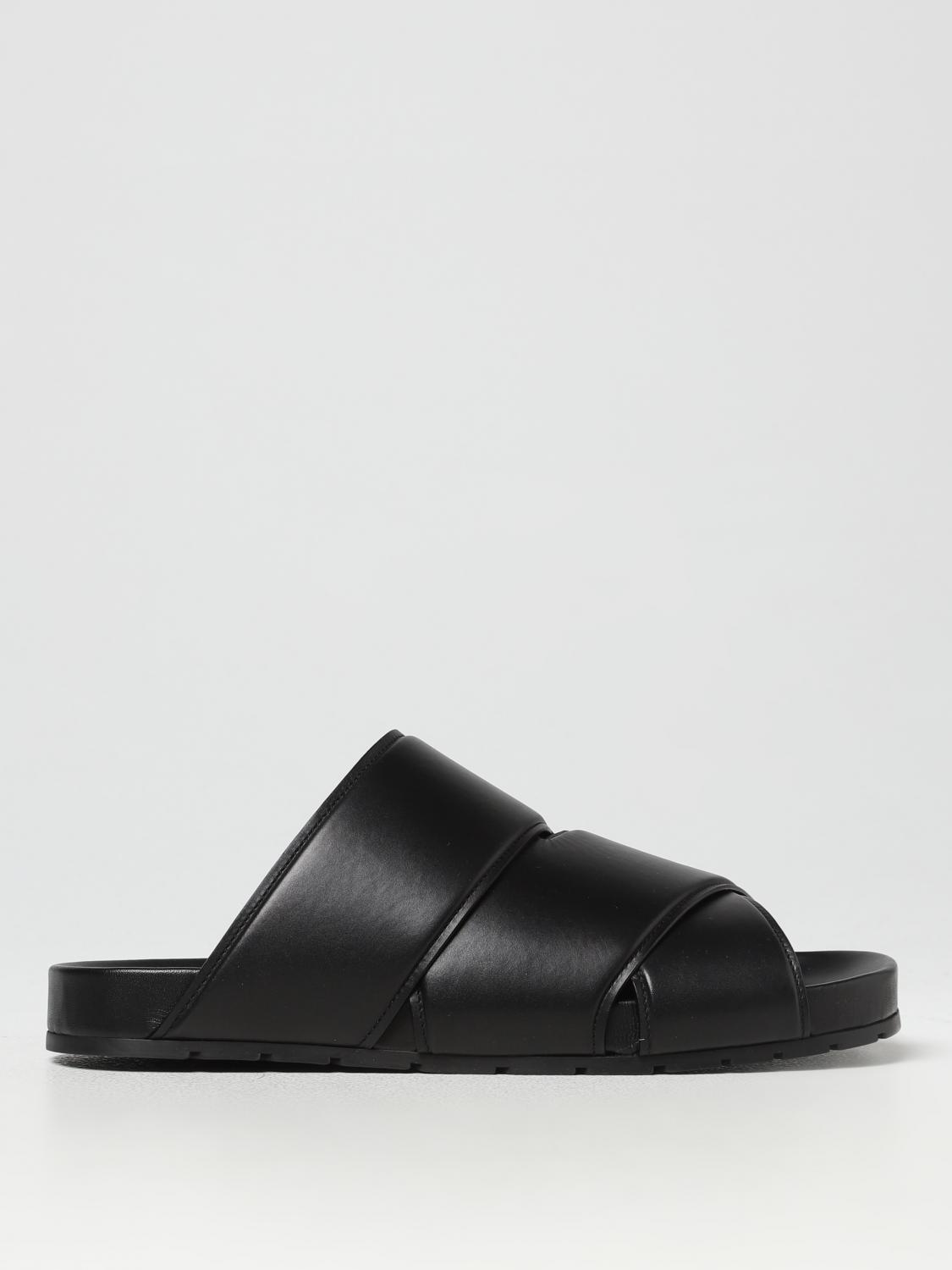 Bottega Veneta Bridge sandals in leather