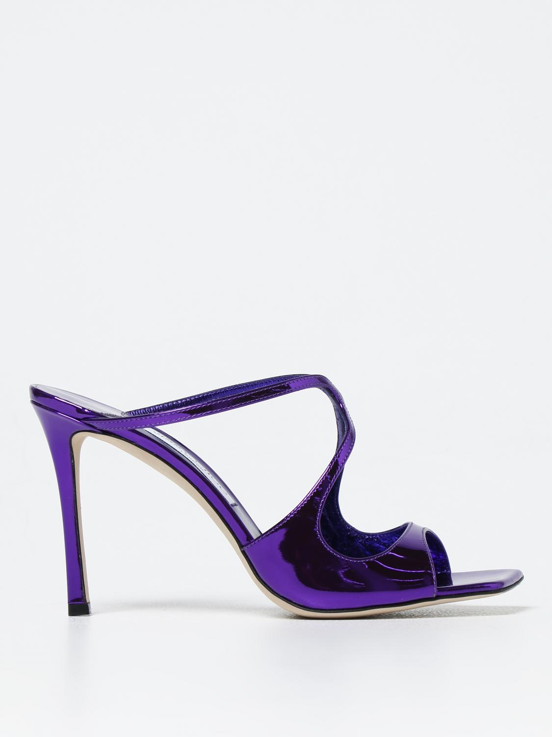 Jimmy Choo Heeled Sandals Woman In Violet
