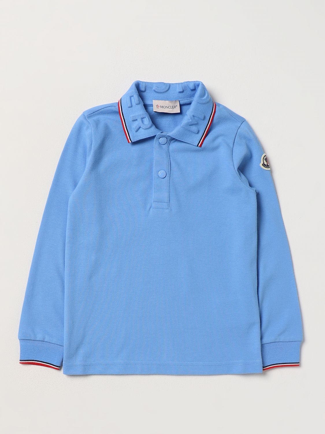 Baby blue moncler clearance polo