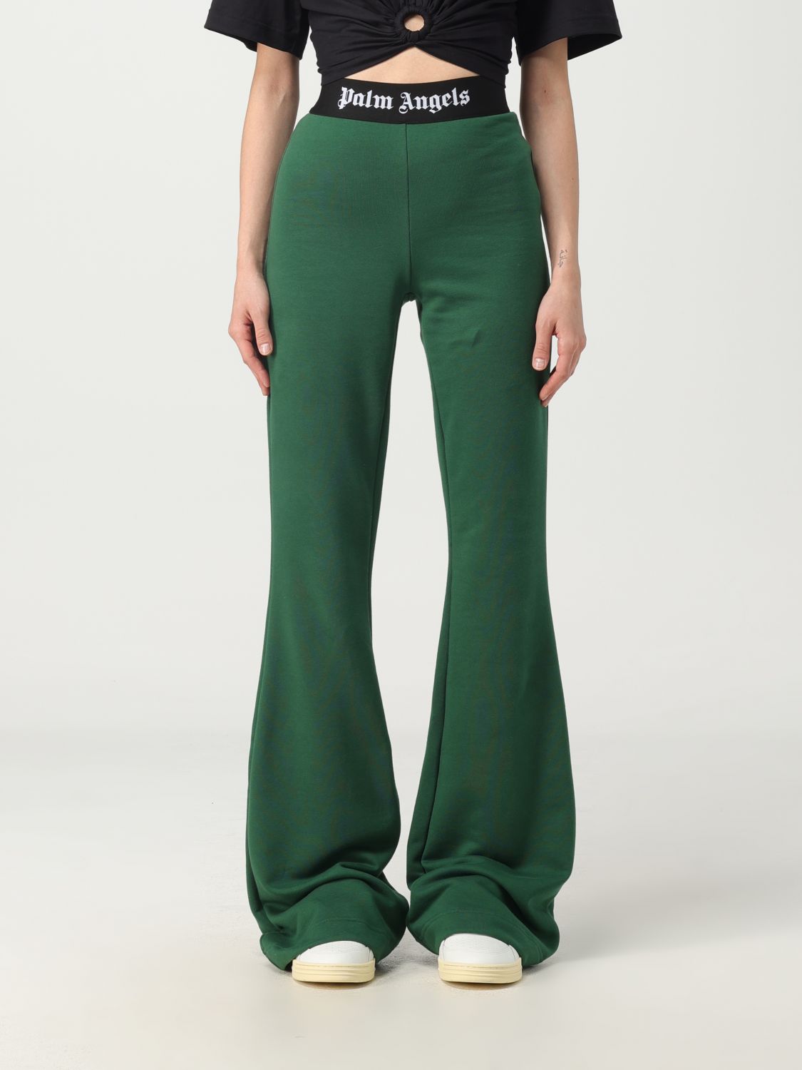 Palm Angels Trousers  Woman In Green