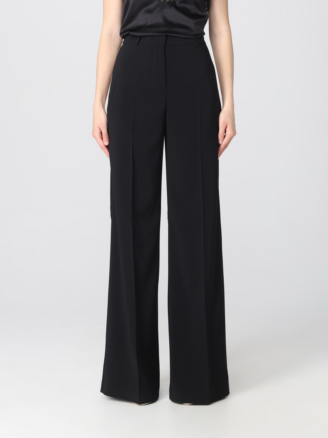 Trousers PINKO Woman colour Black