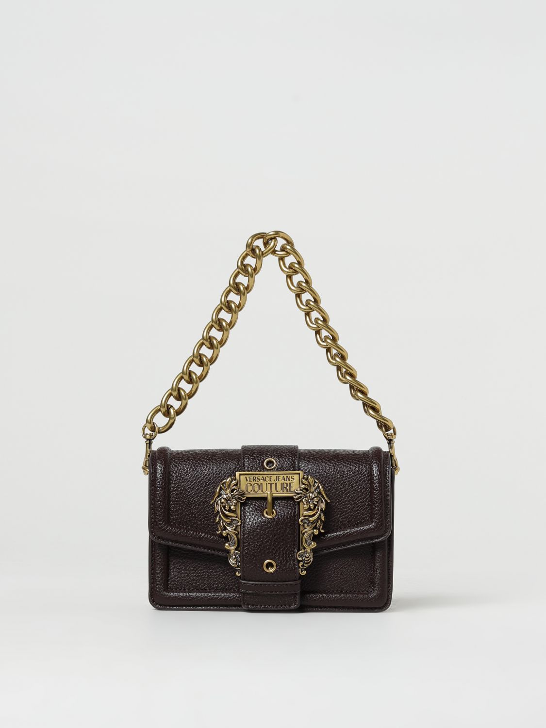 Versace Jeans Couture Mini Bag  Woman In Brown