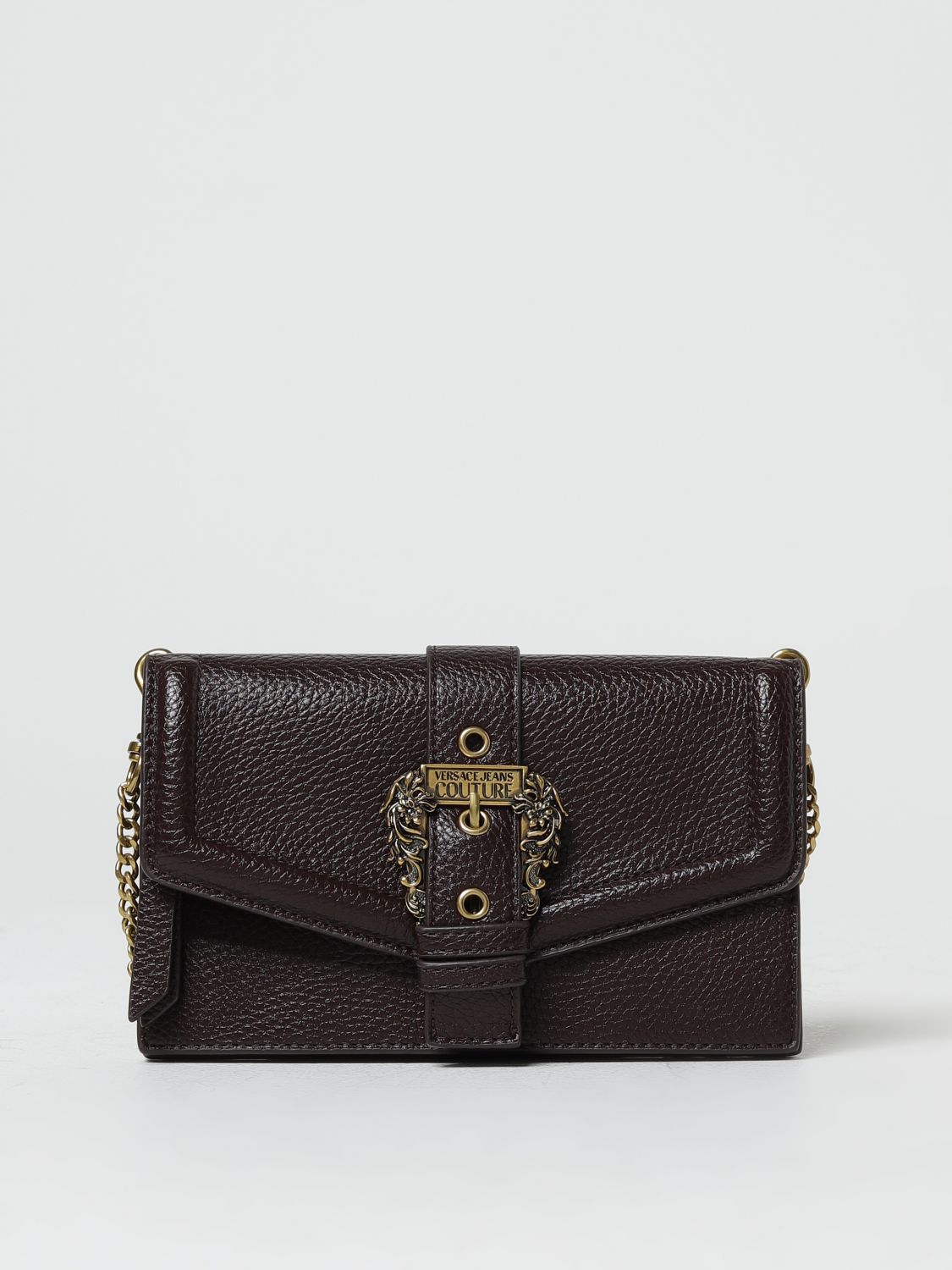 Versace Jeans Couture Mini Bag  Woman In Brown