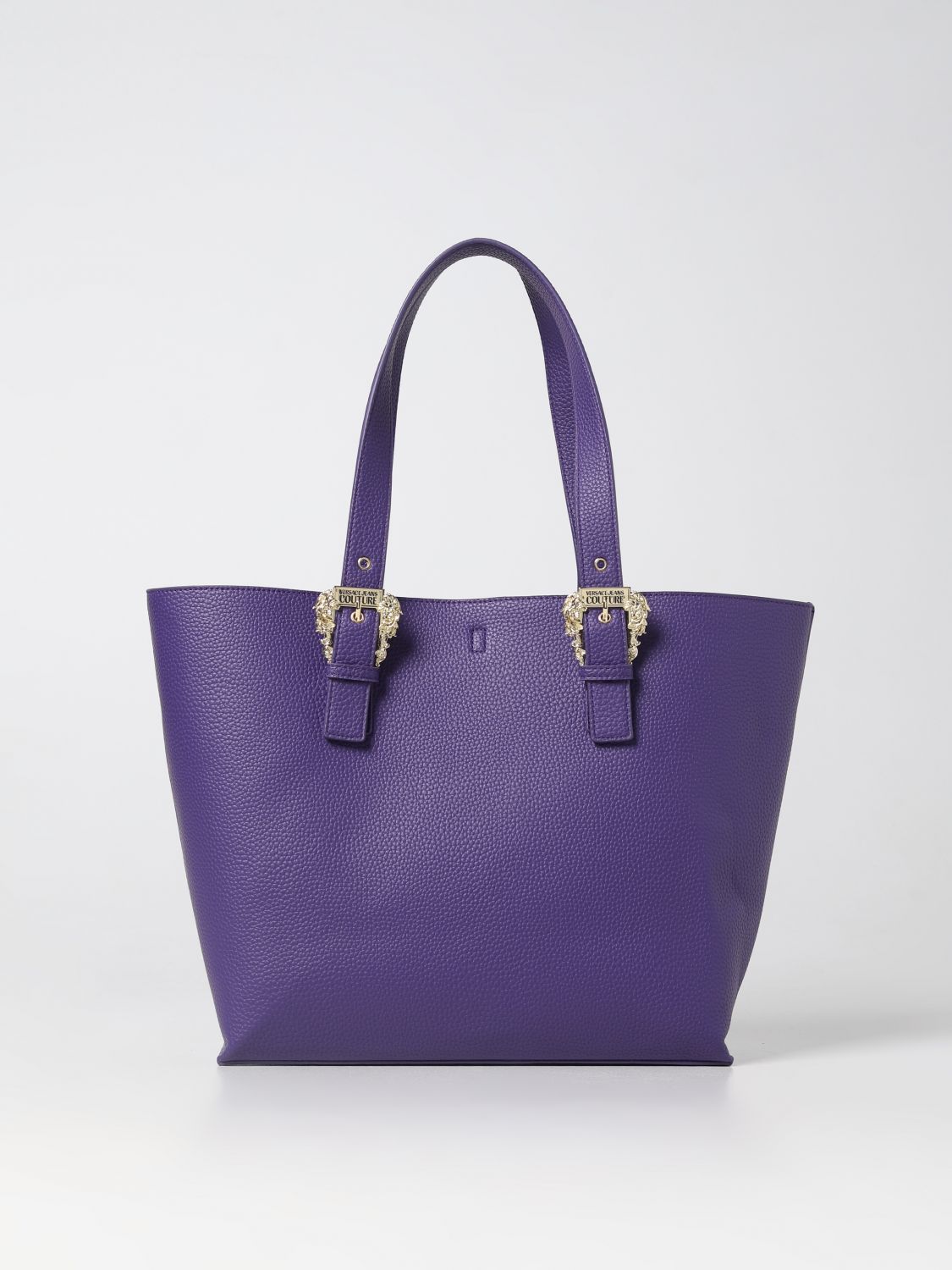 Versace Jeans Couture Tote Bags  Woman In Violet