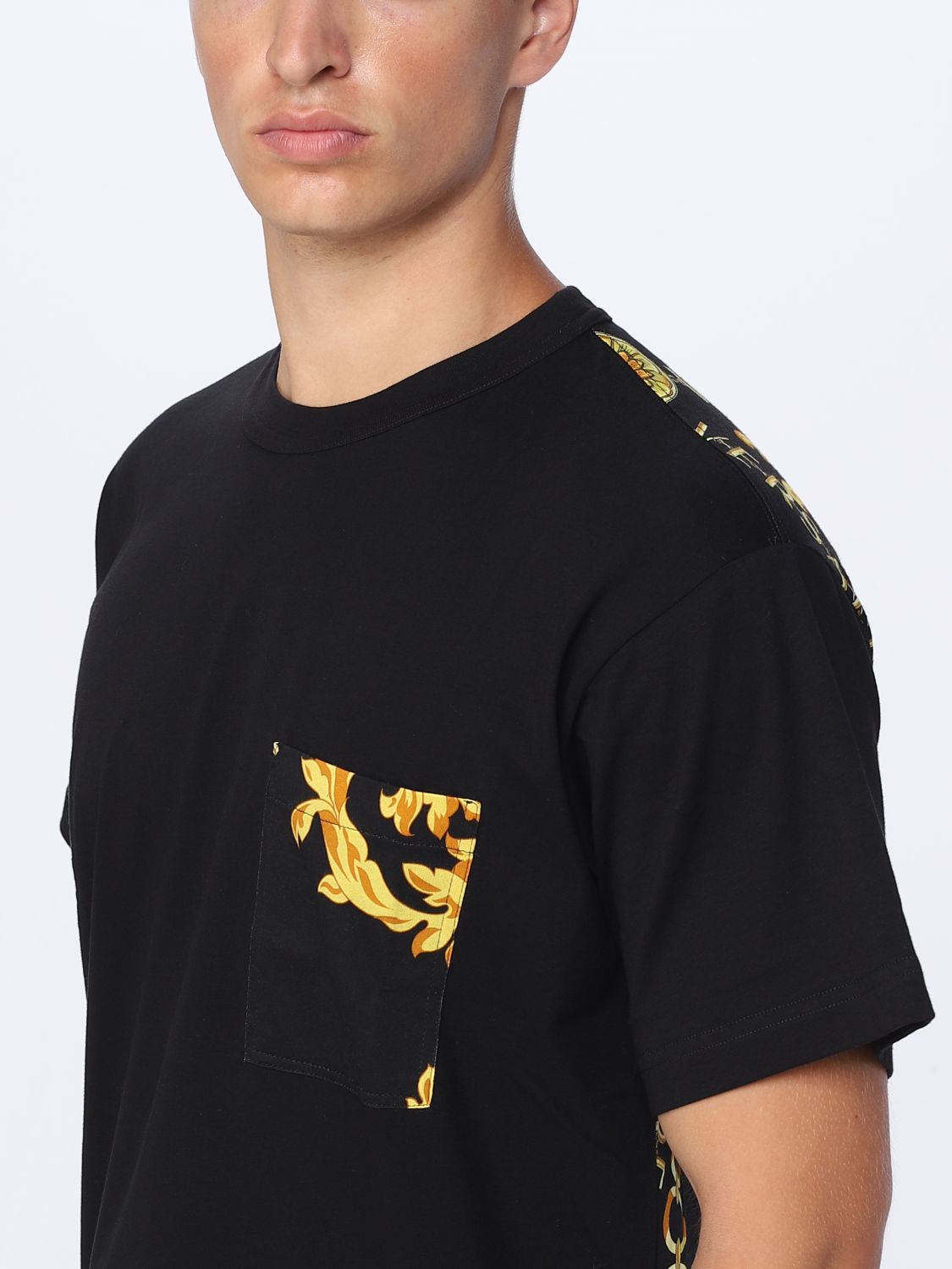 2 VERSACE JEANS COUTURE ブラック Tシャツ XL | www.yokecomms.com