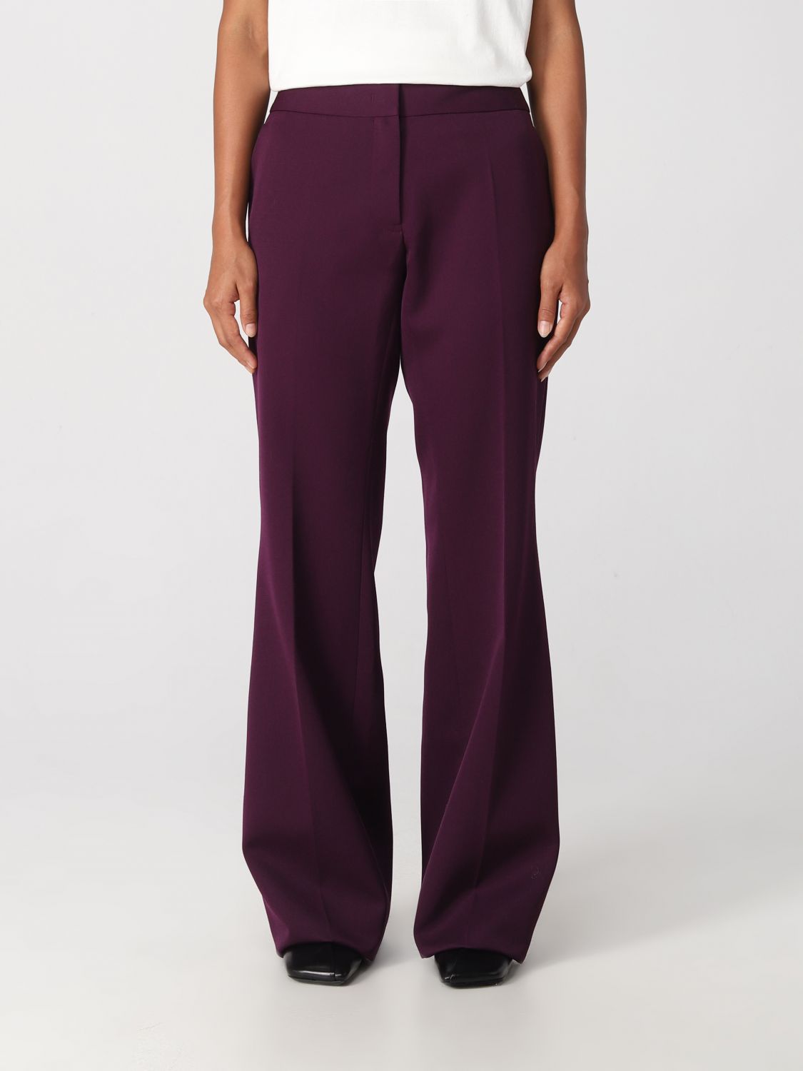 Jil Sander Pants  Woman Color Burgundy