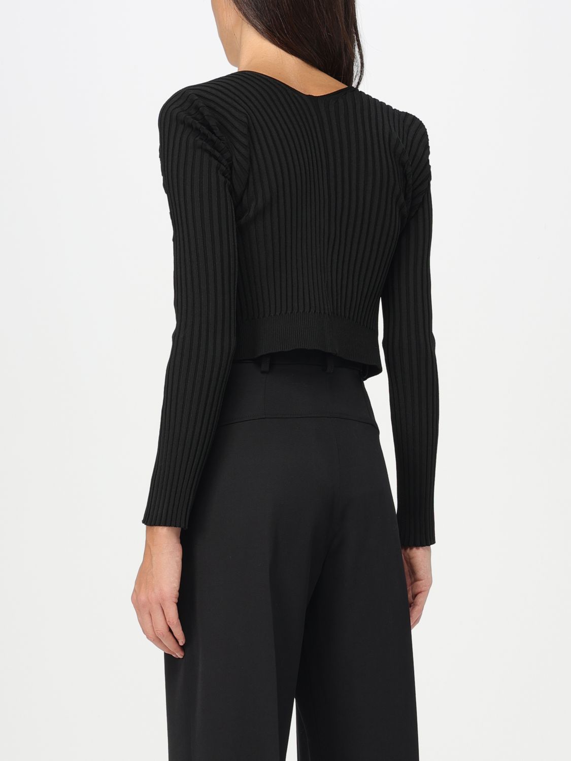 JACQUEMUS: cardigan for woman - Black | Jacquemus cardigan