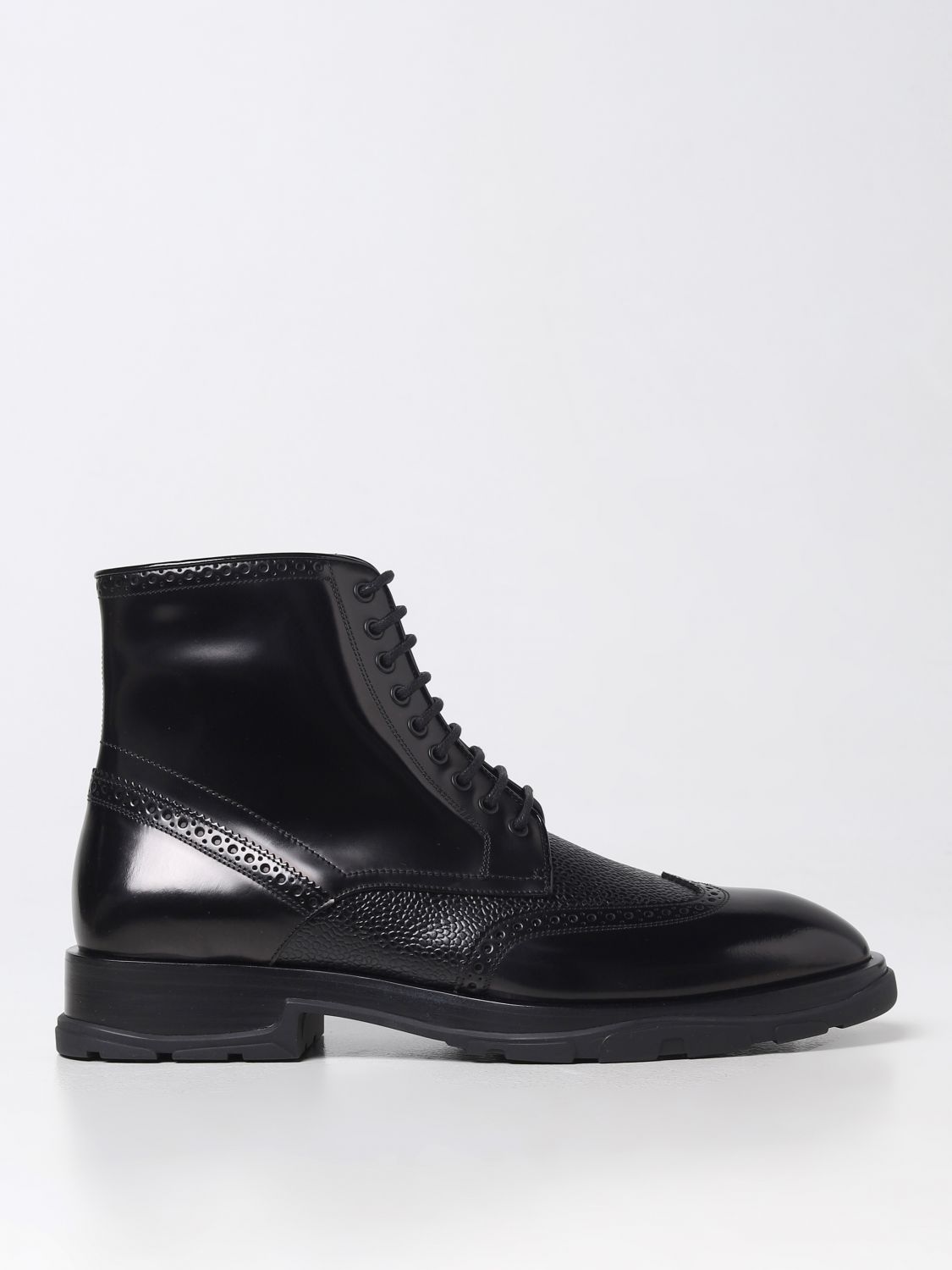 Alexander Mcqueen Stiefeletten  Herren Farbe Schwarz In Black