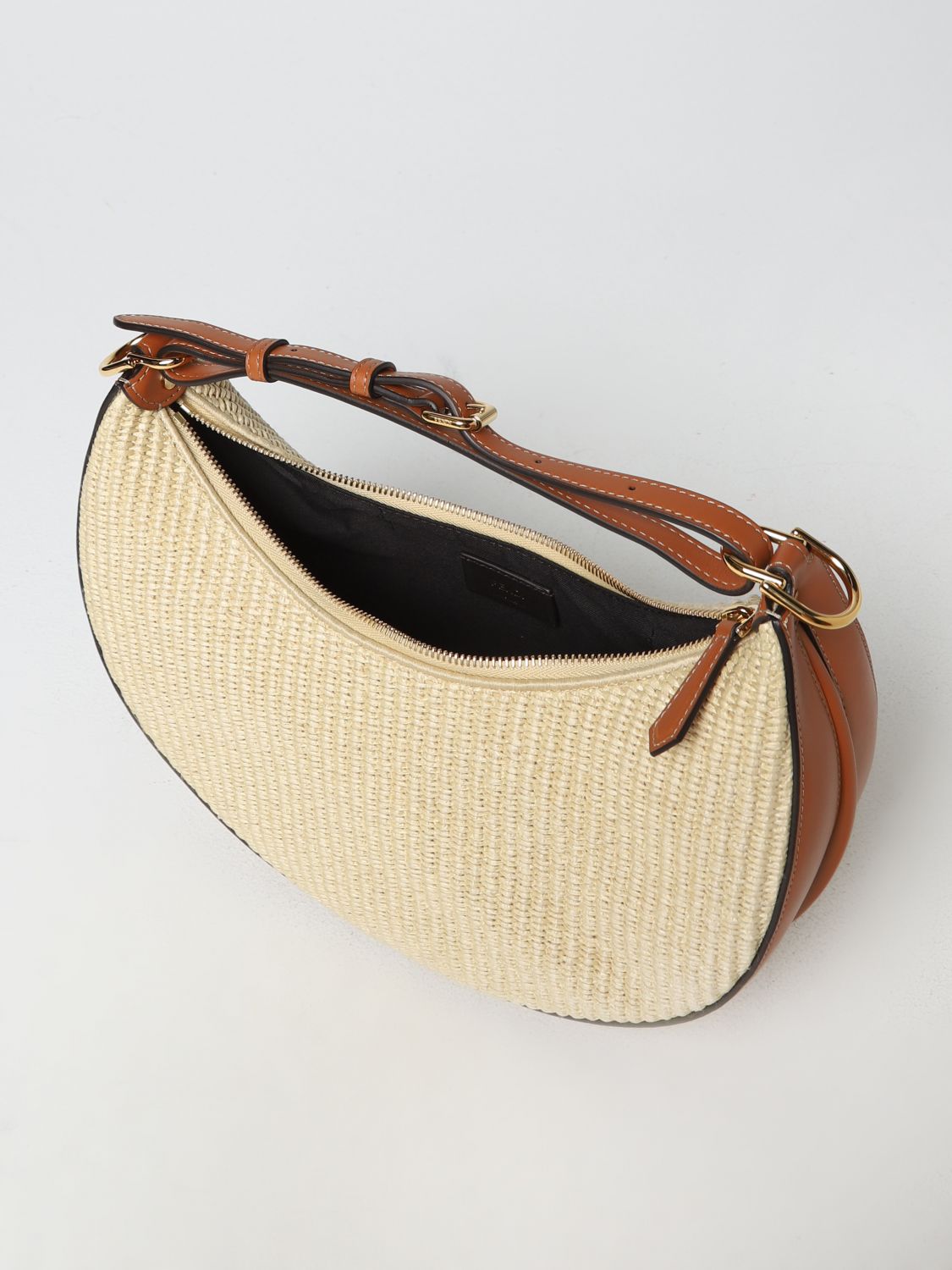 Bag Fendi Beige in Wicker - 34728628