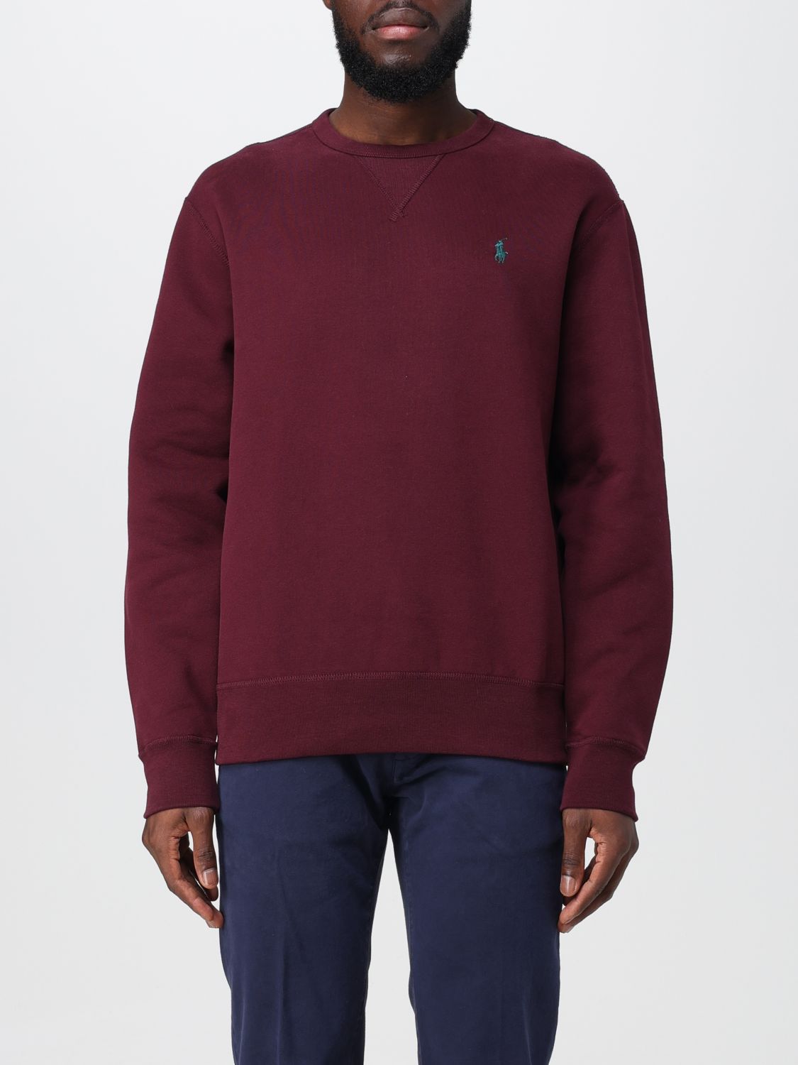 Polo Ralph Lauren Sweatshirt  Men In Burgundy