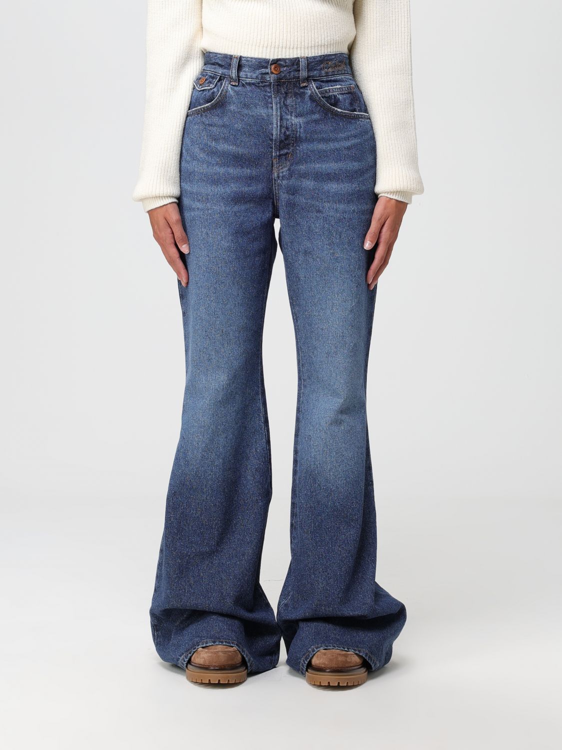 Chloé jeans in flared denim - Chloé - Modalova