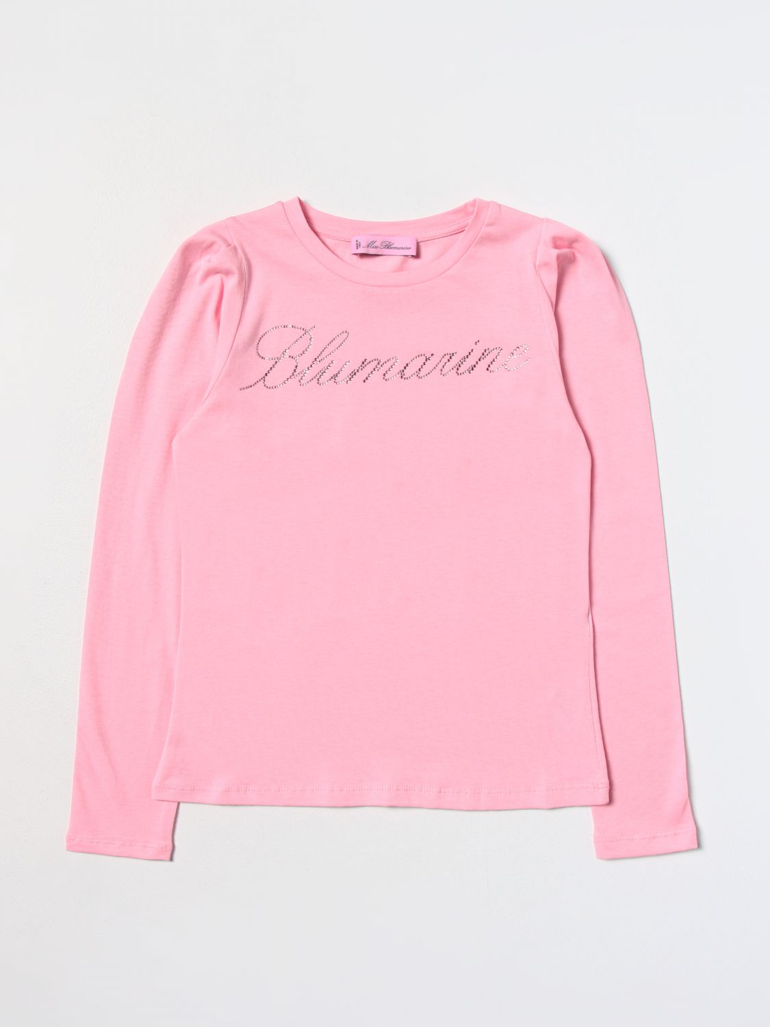 t-shirt miss blumarine kids colour pink
