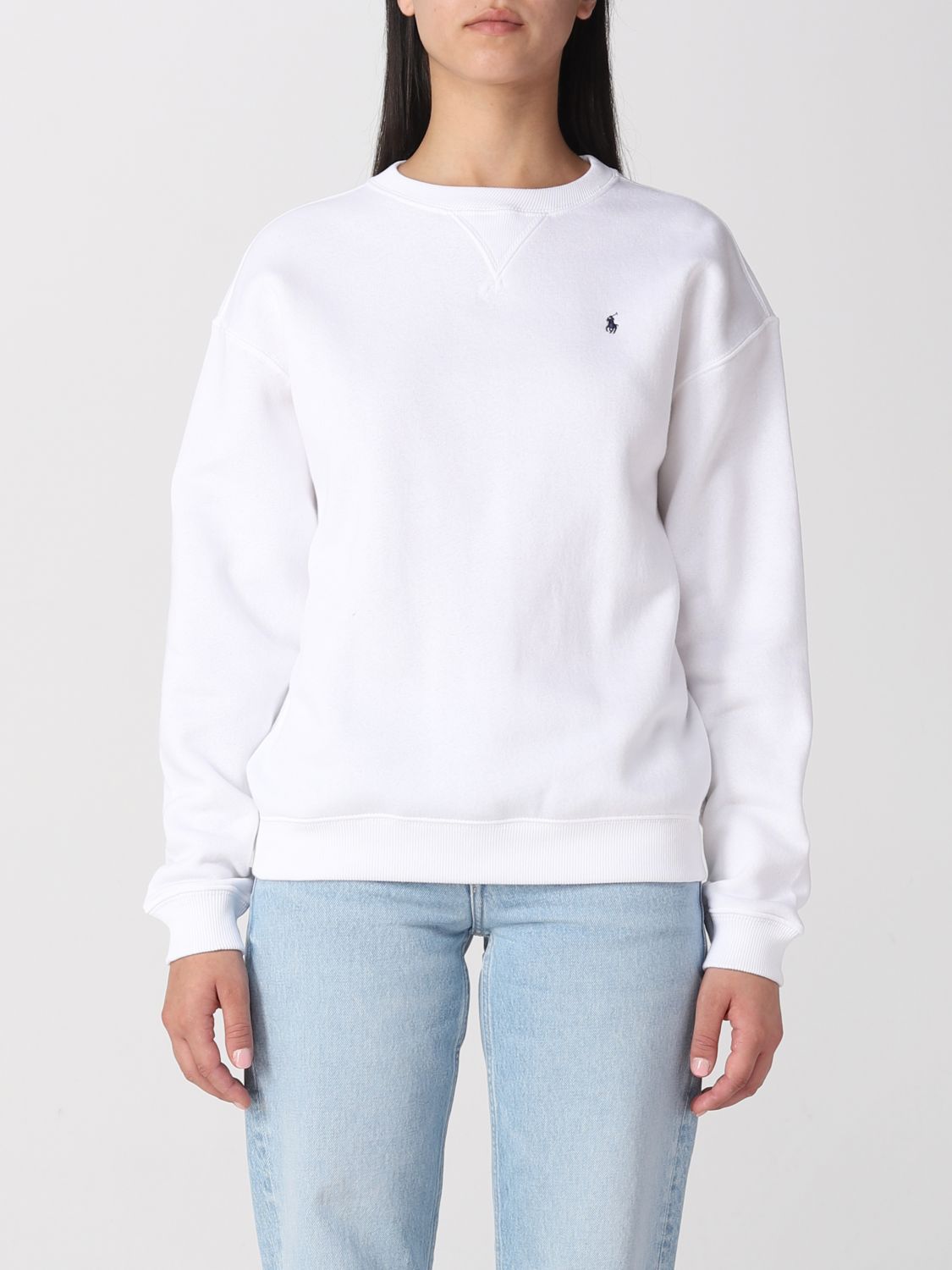 Polo Ralph Lauren Sweatshirt  Woman Color White
