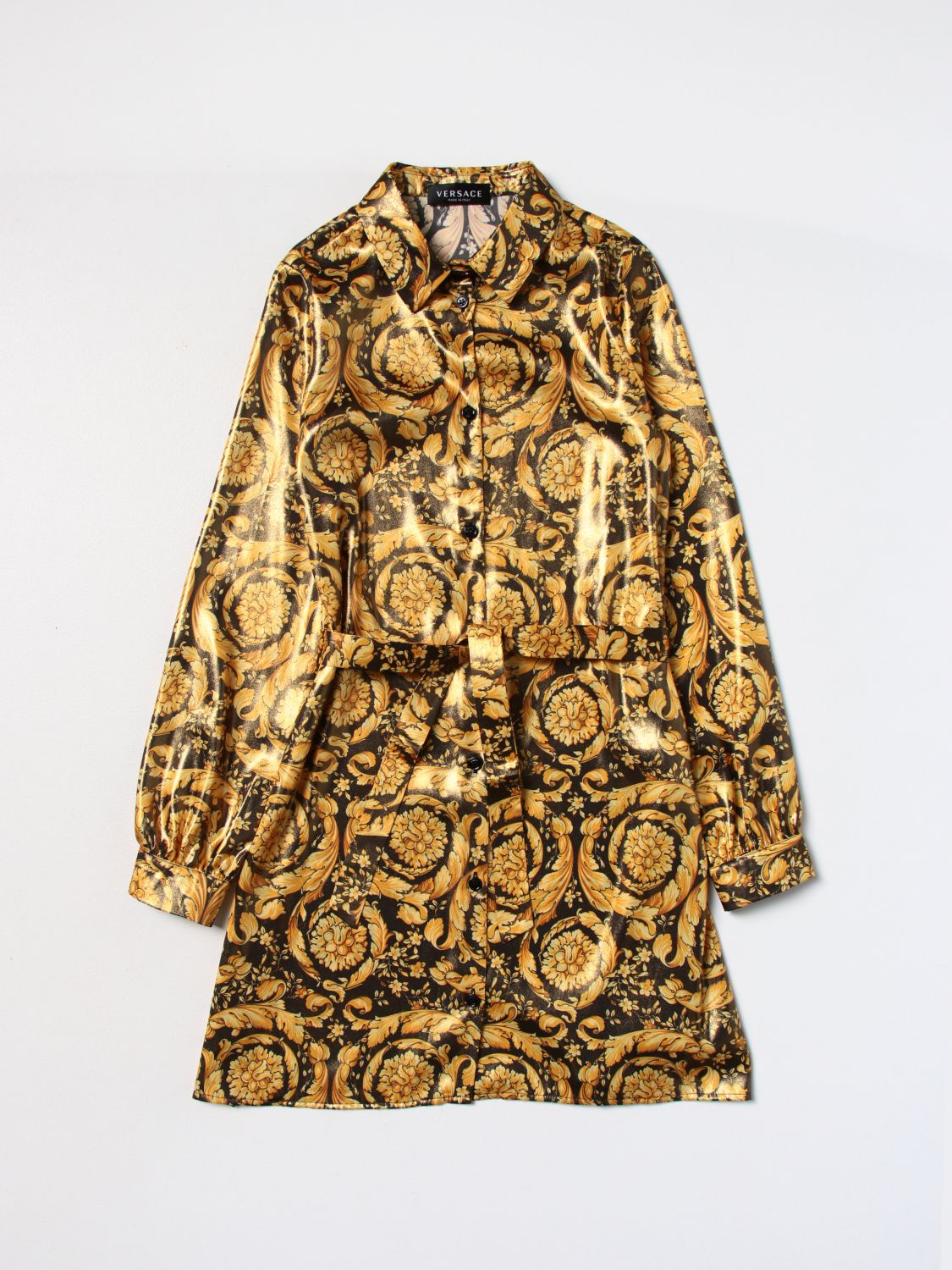 Young Versace Dress  Kids Color Gold