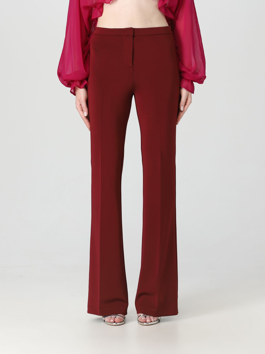 Pinko Pants  Woman Color Burgundy