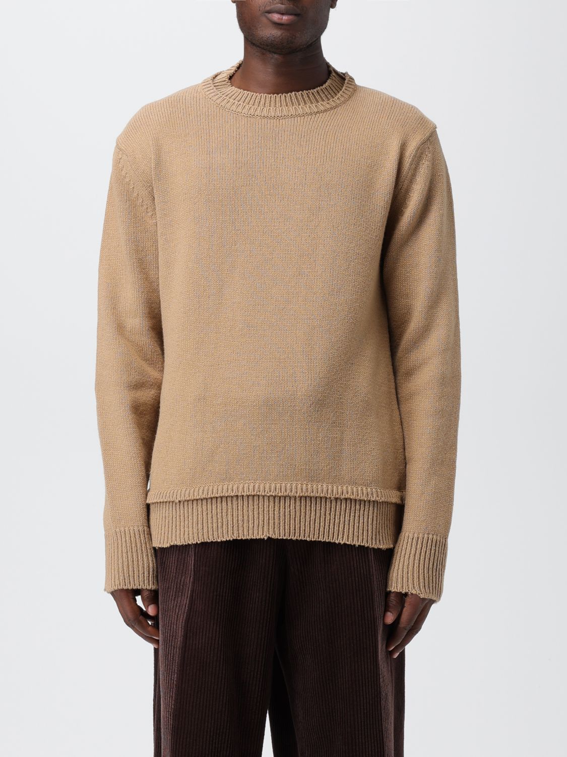 MAISON MARGIELA jumper MAISON MARGIELA MEN colour BEIGE,E56397022