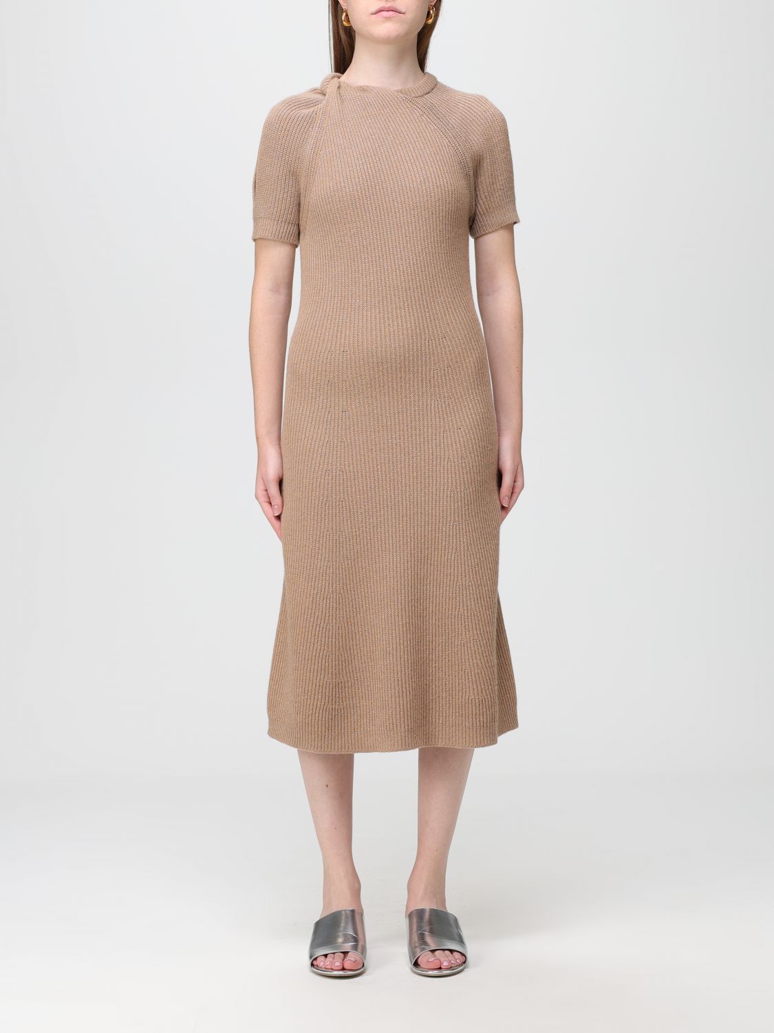 Dress Woman color Beige - Stella Mccartney - Modalova