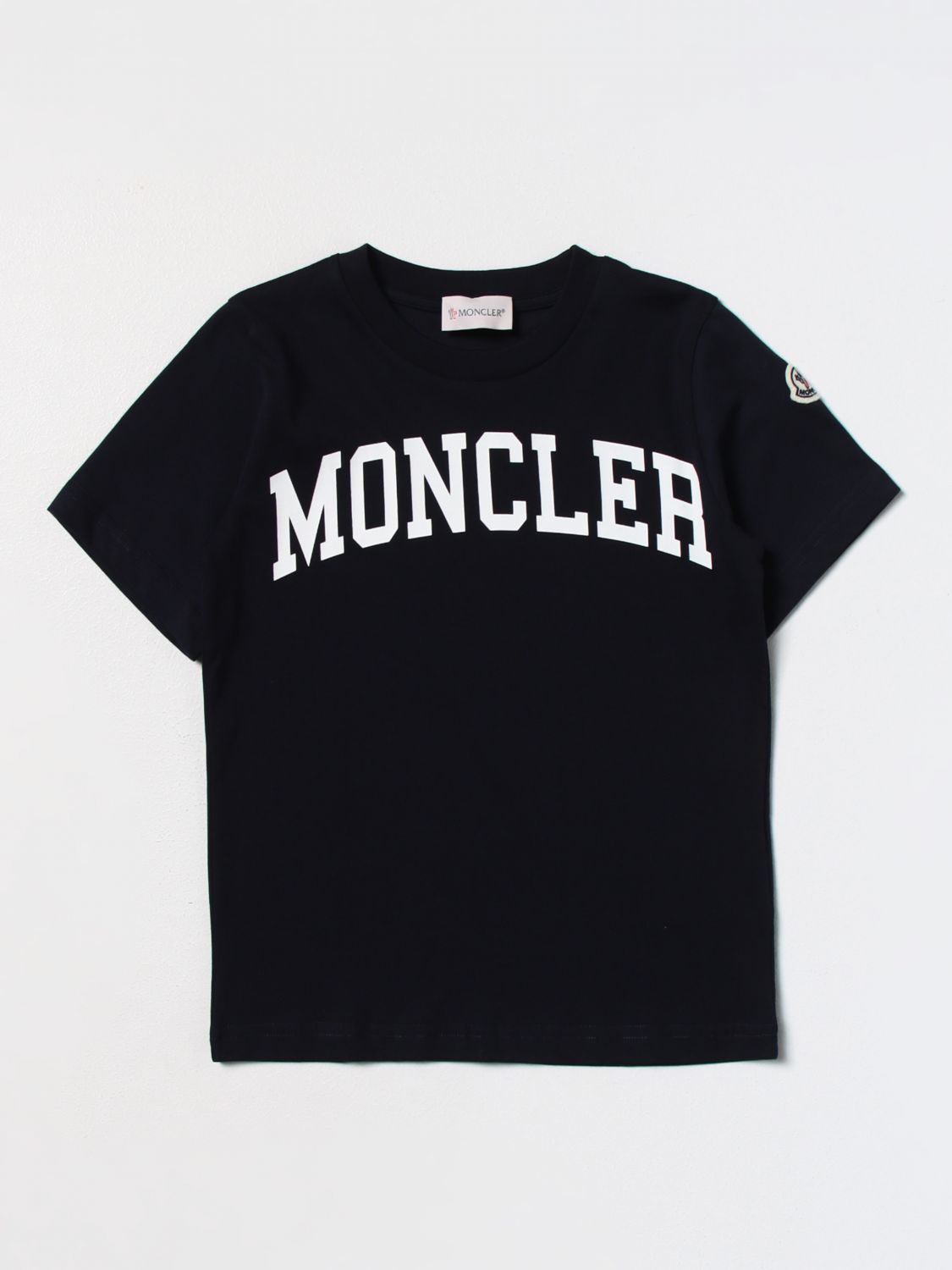 Moncler Kids' T-shirt  Kinder Farbe Blau