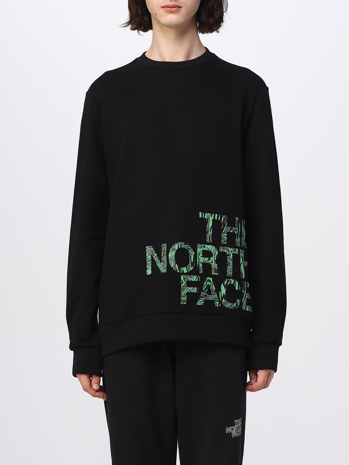 THE NORTH FACE: sweatshirt for men - Black | The North Face sweatshirt ...