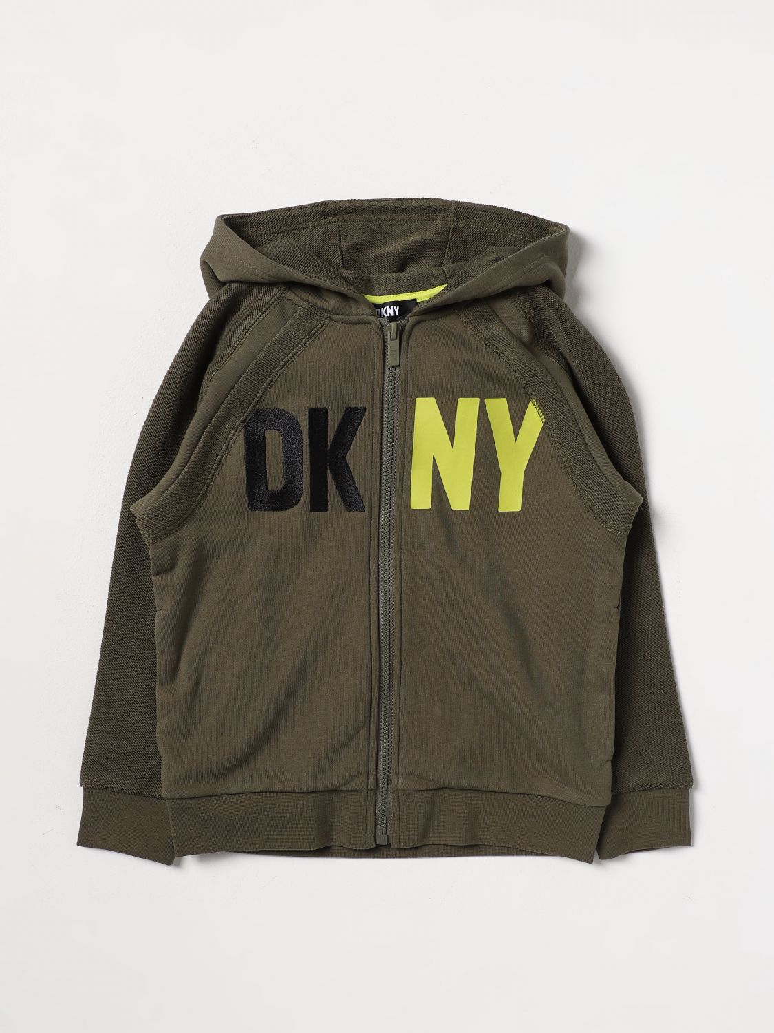 Dkny Sweater  Kids Color Green