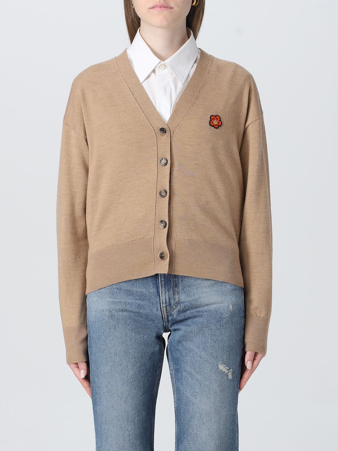 Kenzo Sweater  Woman Color Tobacco