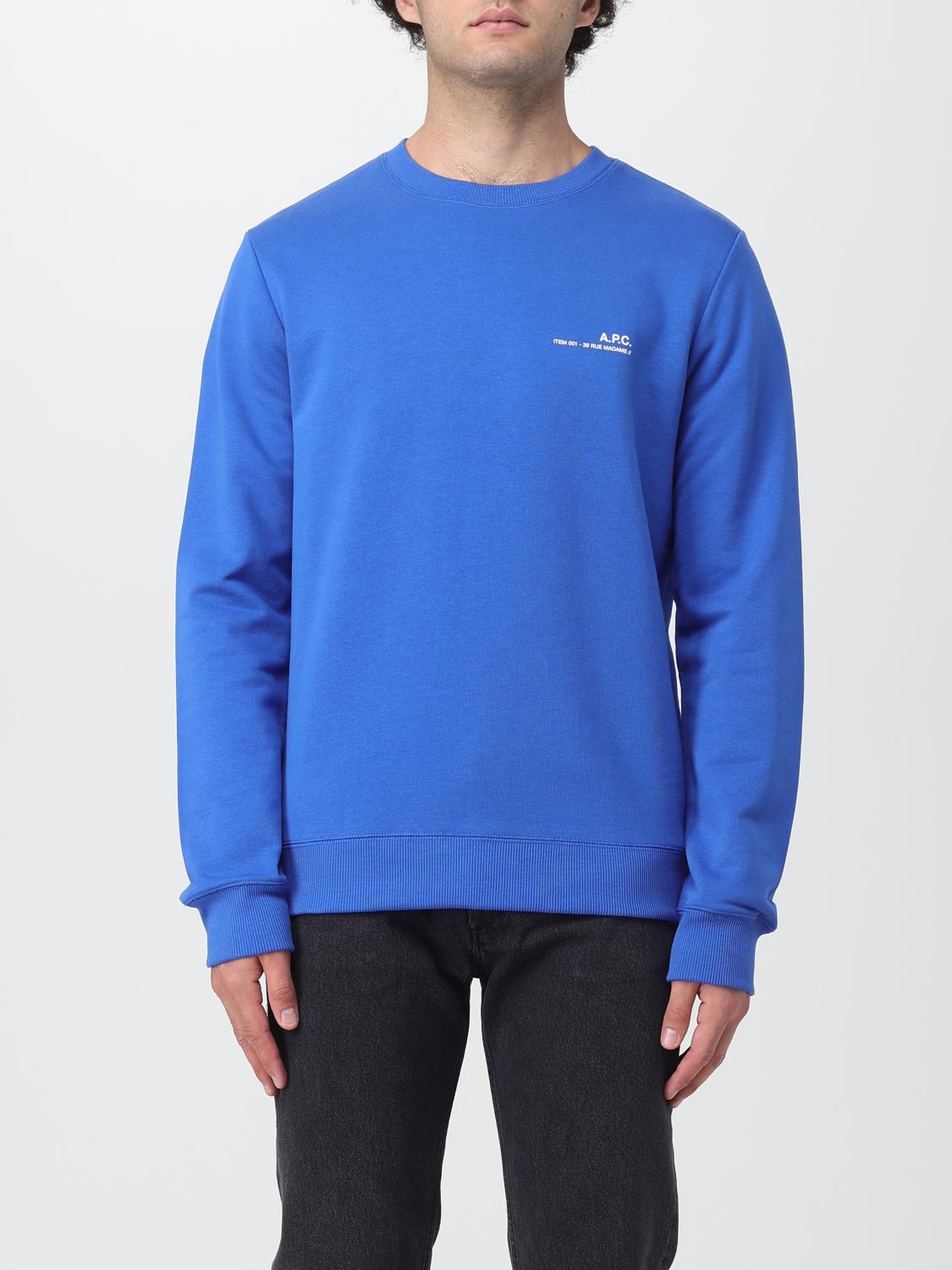 Sweatshirt A. P.C. Men color Blue