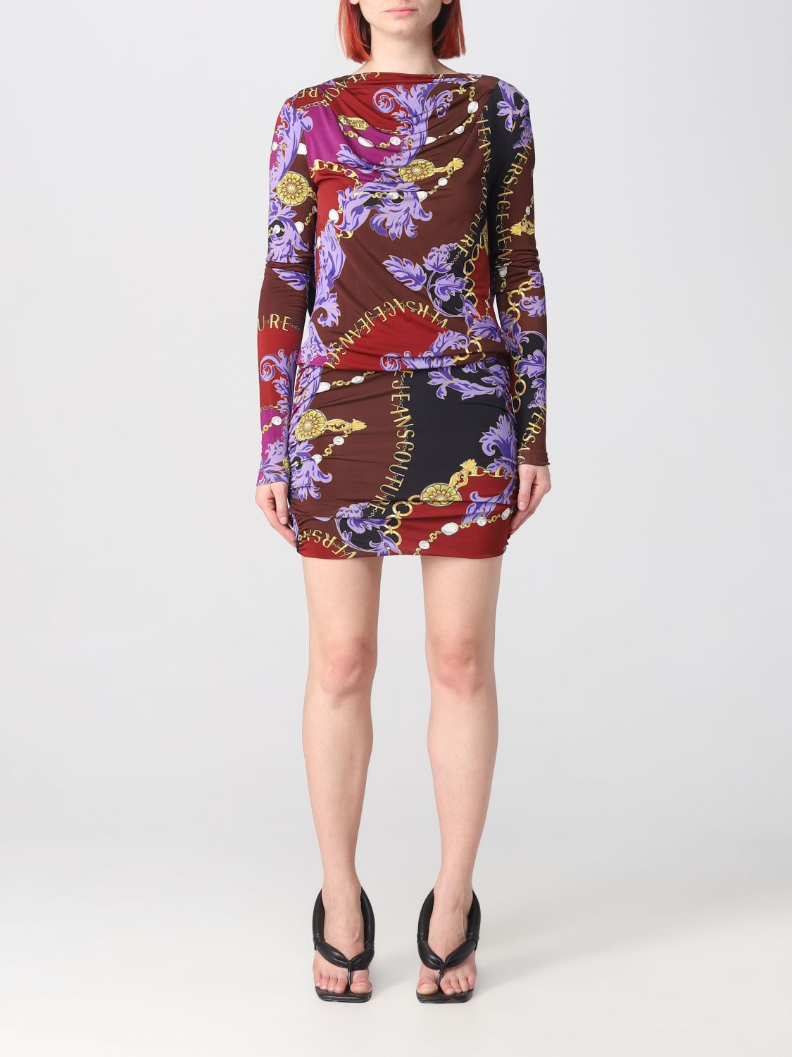 Versace Jeans Couture Dress  Woman Color Multicolor