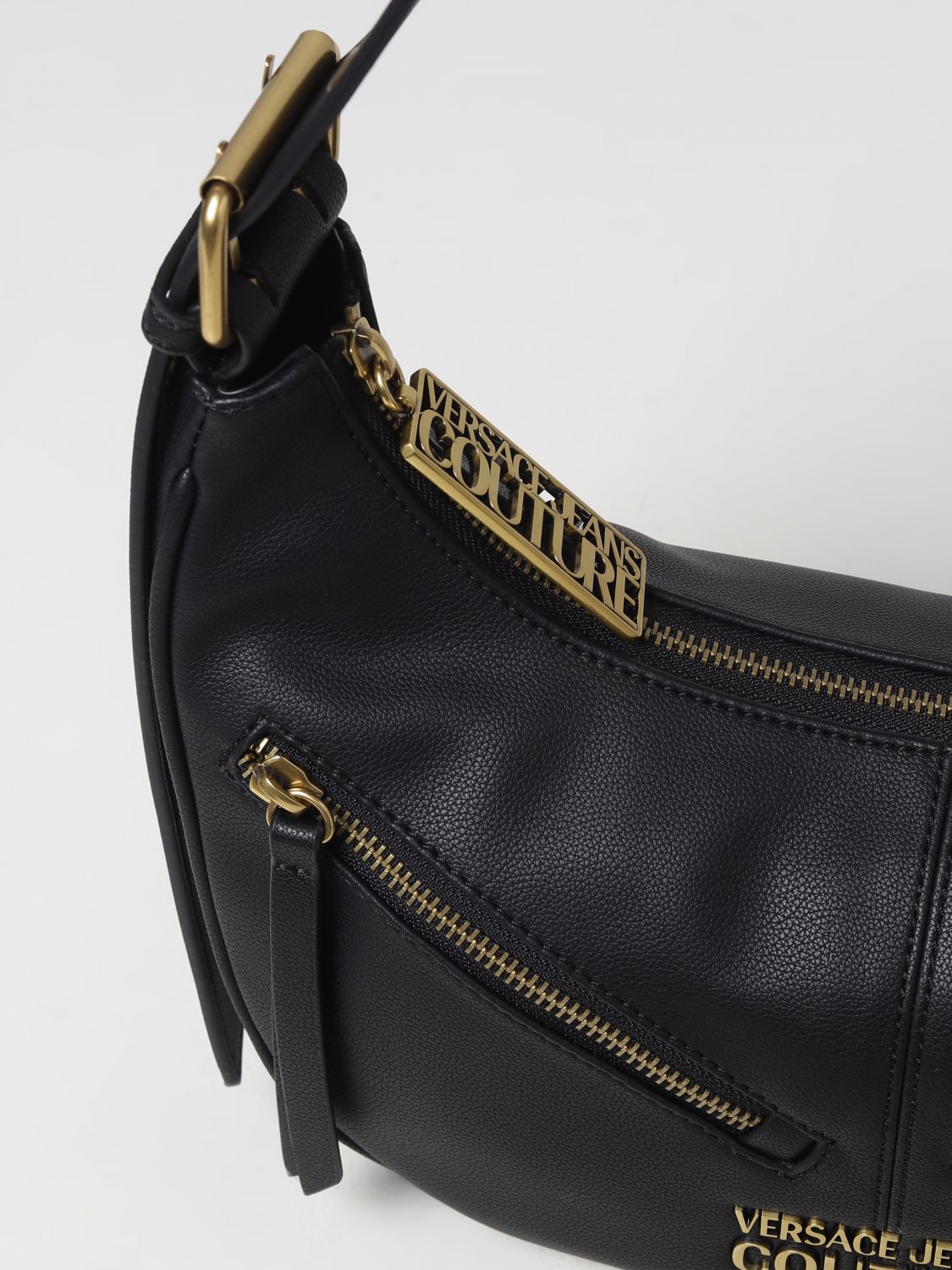VERSACE JEANS COUTURE: bag in hammered synthetic leather - Orchid  Versace  Jeans Couture crossbody bags 75VA4BG1ZS413 online at