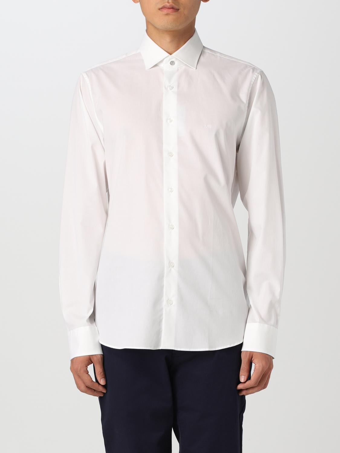 Michael Kors Shirt In Stretch Cotton In White
