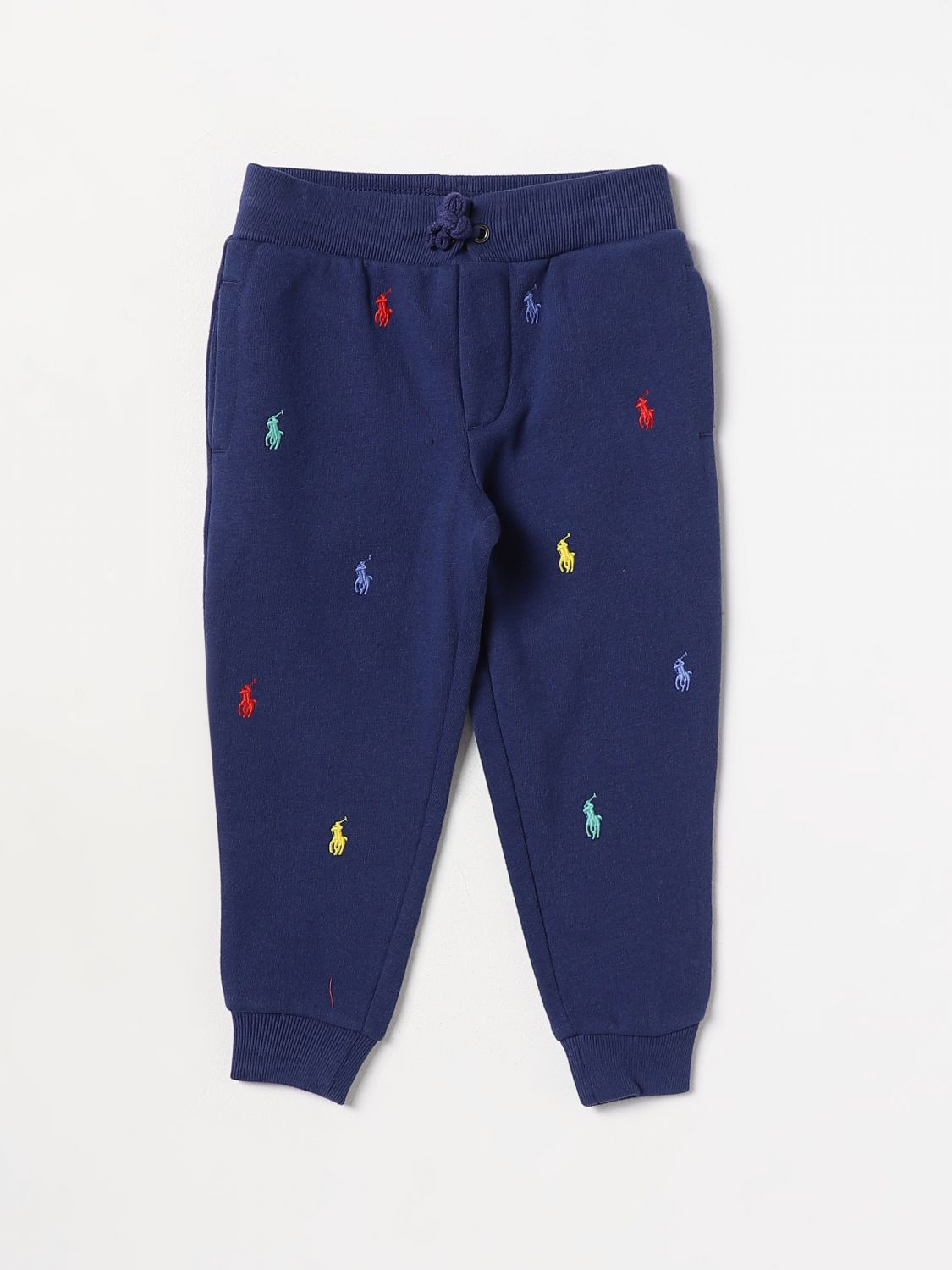 Pants POLO RALPH LAUREN Kids color Blue