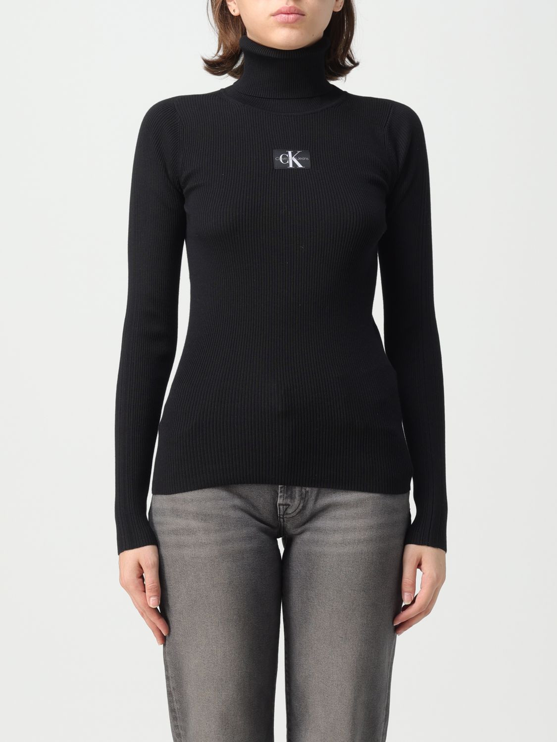 Calvin Klein Jeans Est.1978 Sweatshirt Calvin Klein Jeans Woman In Black