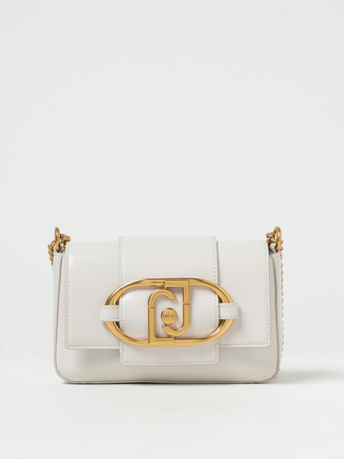 Locò Small Shoulder Bag In Calfskin for Woman in Light Ivory