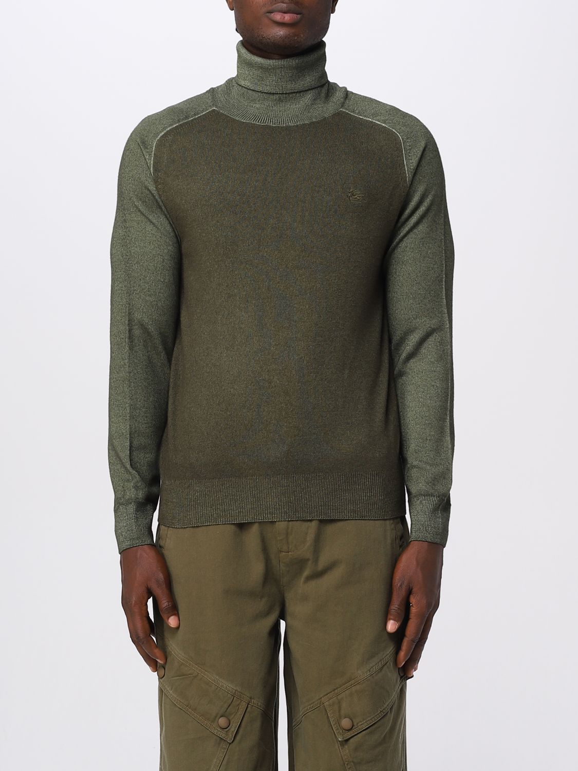 Etro Martello Sweater In Green