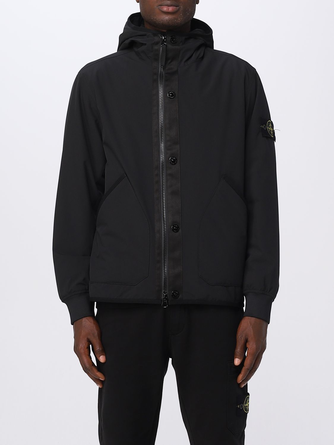 STONE ISLAND: jacket for man - Black | Stone Island jacket 41027 online ...