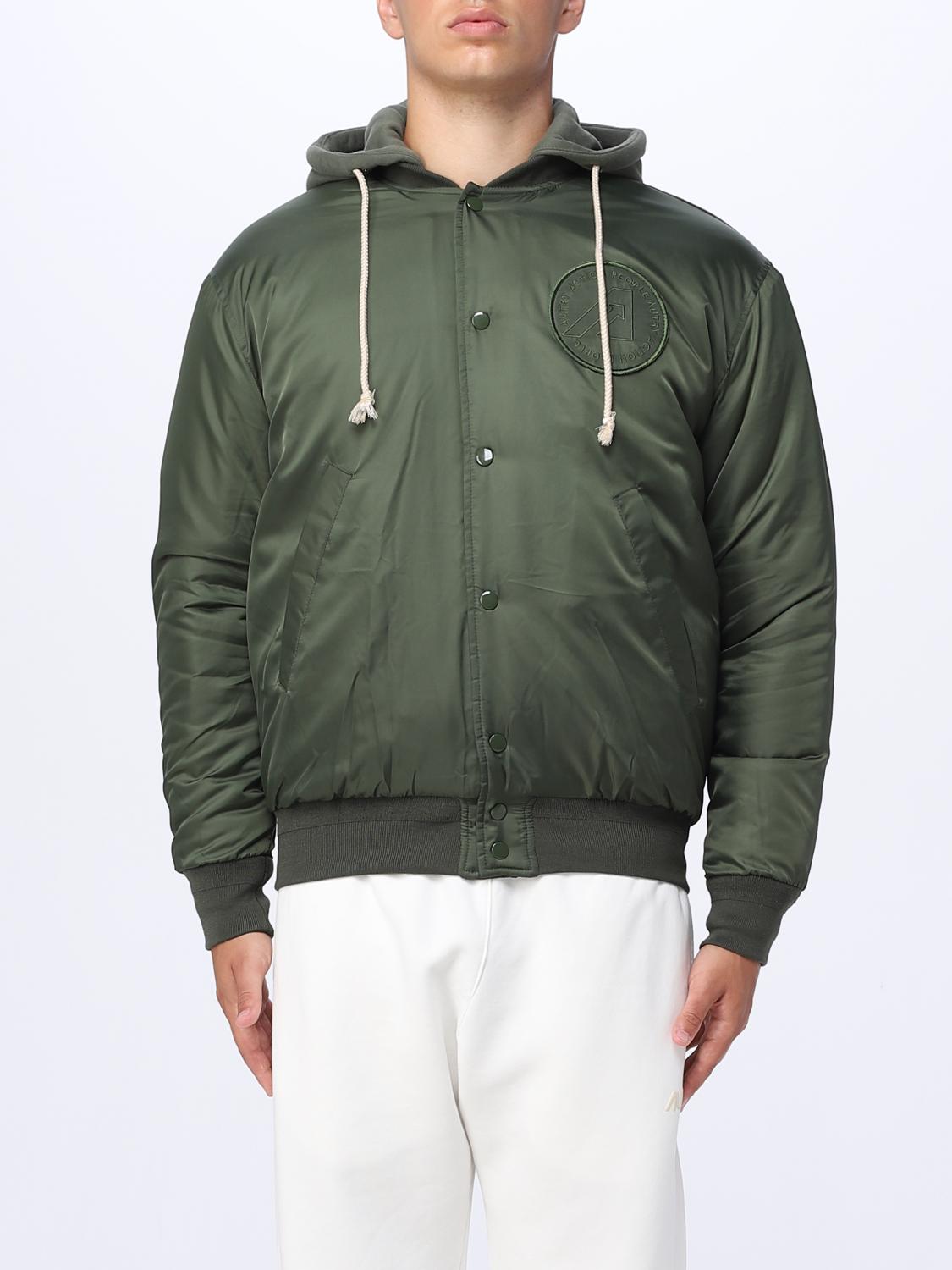 Shop Autry Nylon Jacket In Green