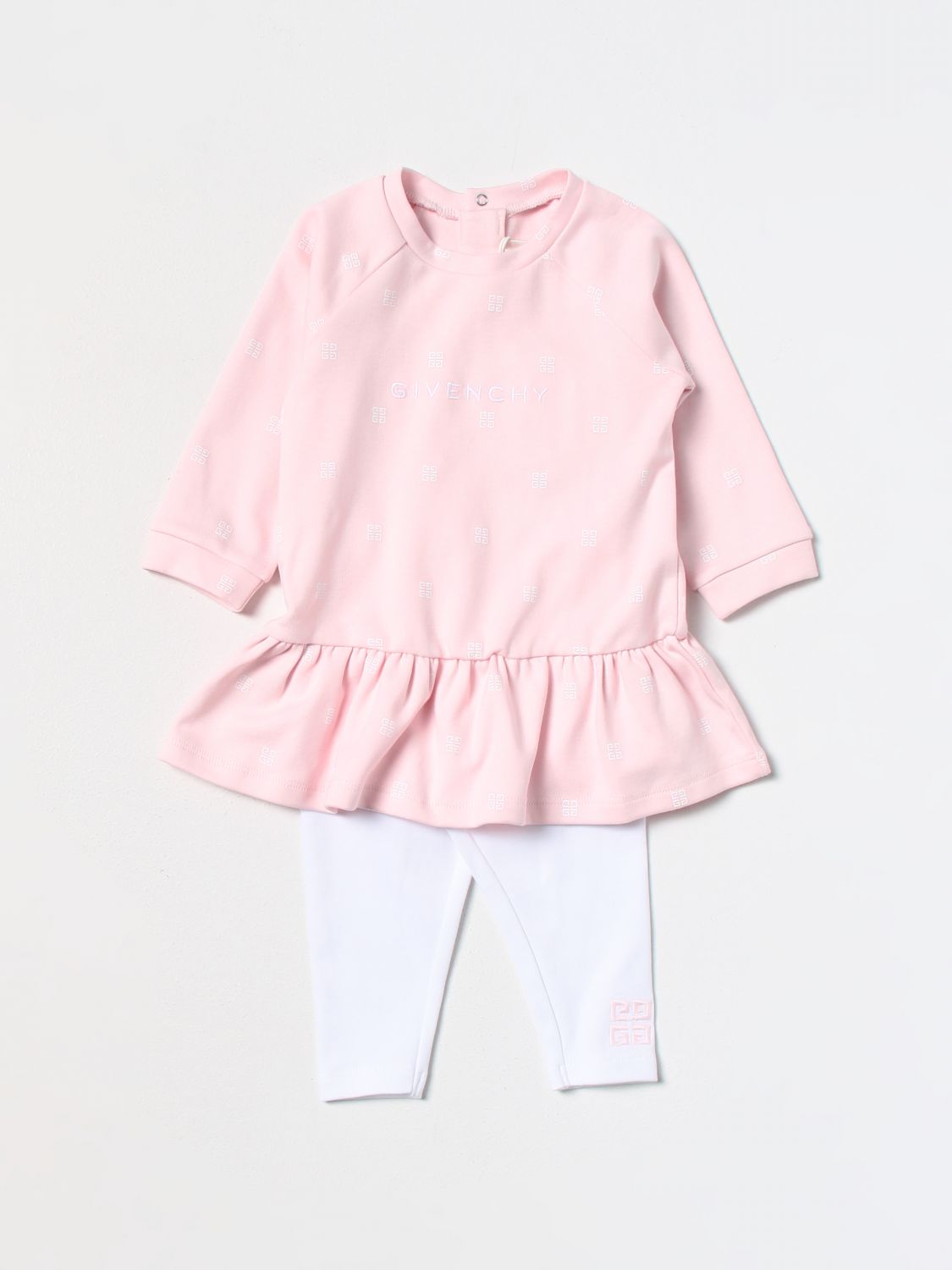 Givenchy Babies' Romper  Kids Color Pink