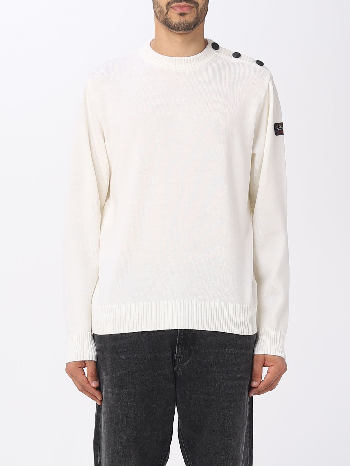 Shop Paul & Shark Sweater  Men Color White