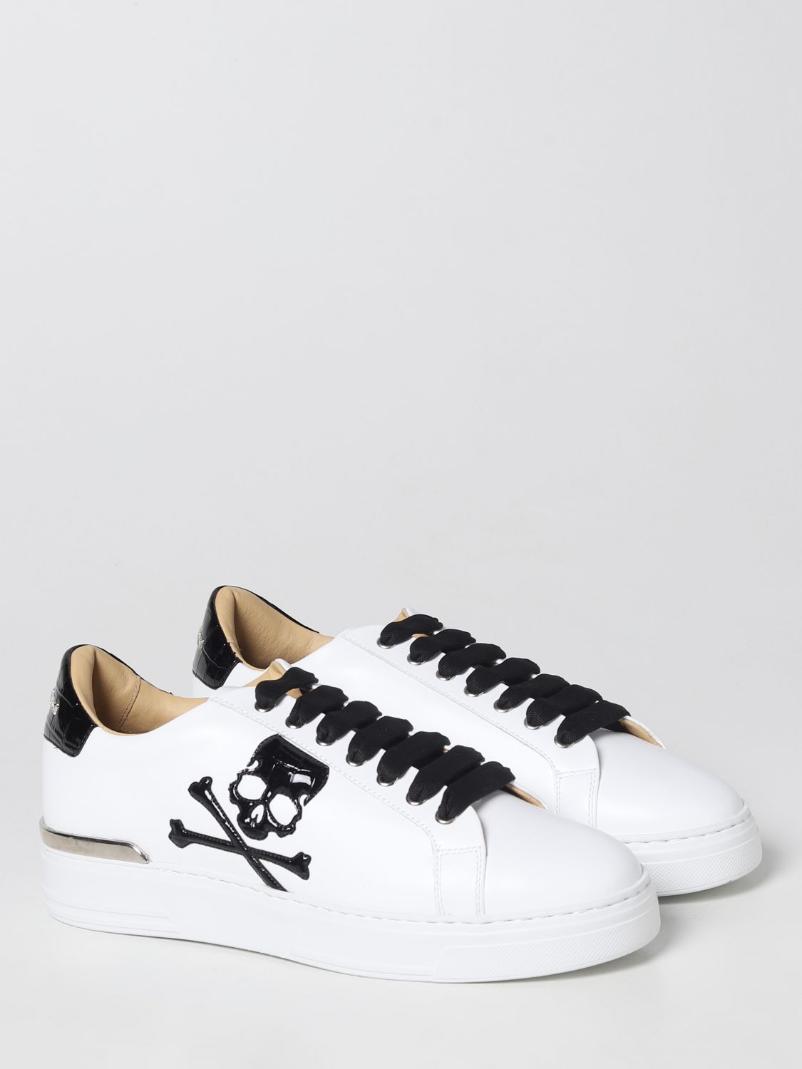 PHILIPP PLEIN sneakers for man White Philipp Plein sneakers