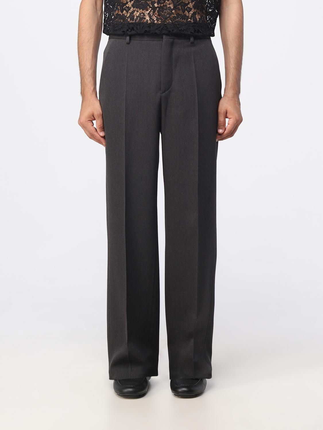 Valentino Pants  Men Color Charcoal