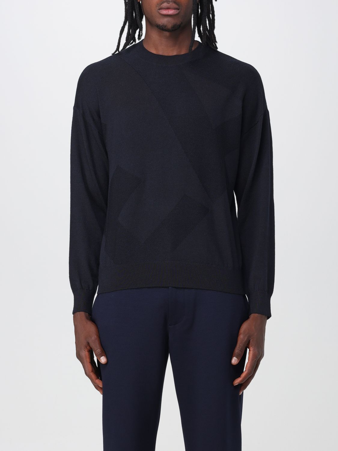 Emporio Armani Jumper  Men In Navy